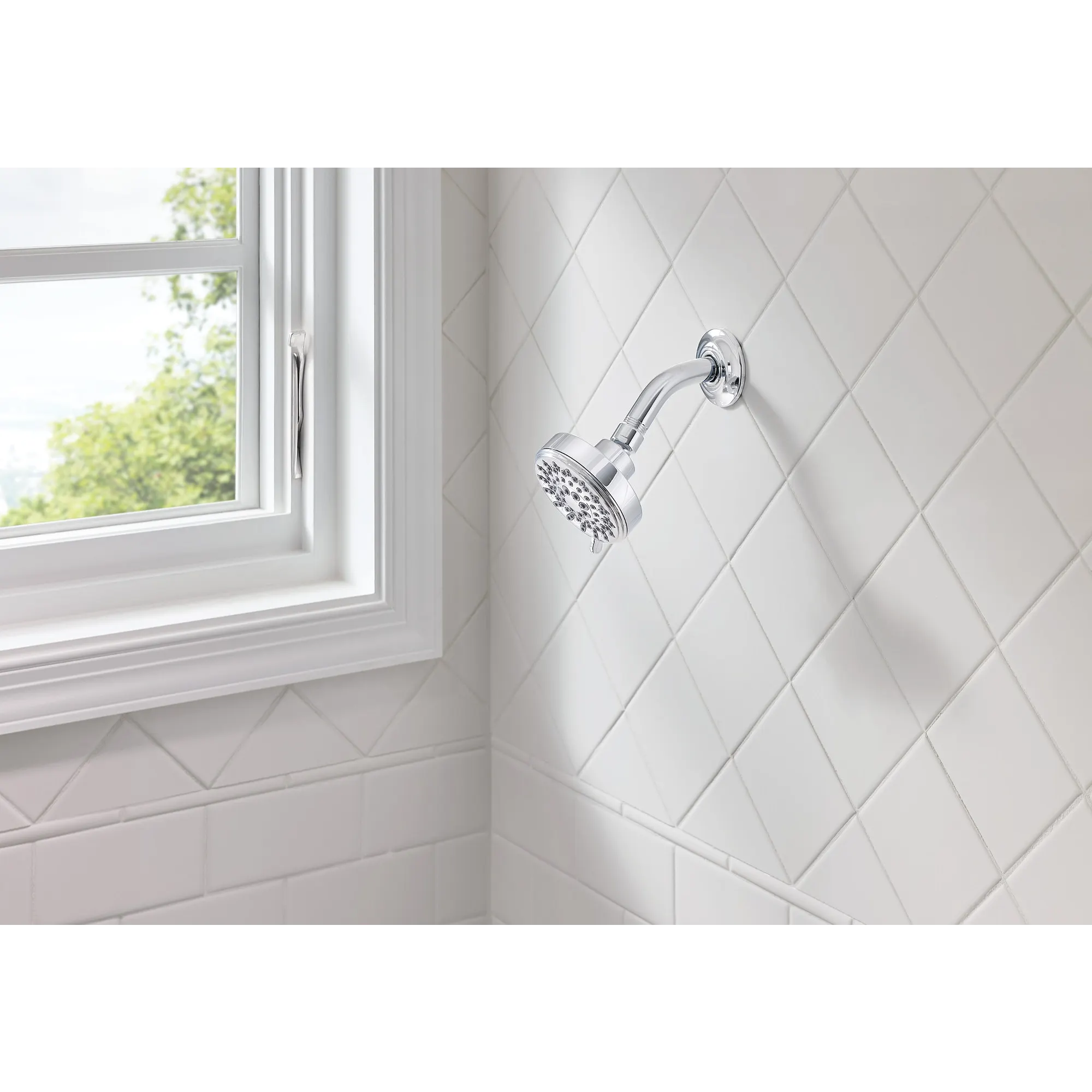 Ignite Five-Function 3 3/4 Diameter Spray Head Wallmount - Image 3