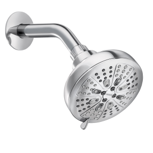 Hydro Energetix Eight-Function 5 Diameter Spray Head Standard