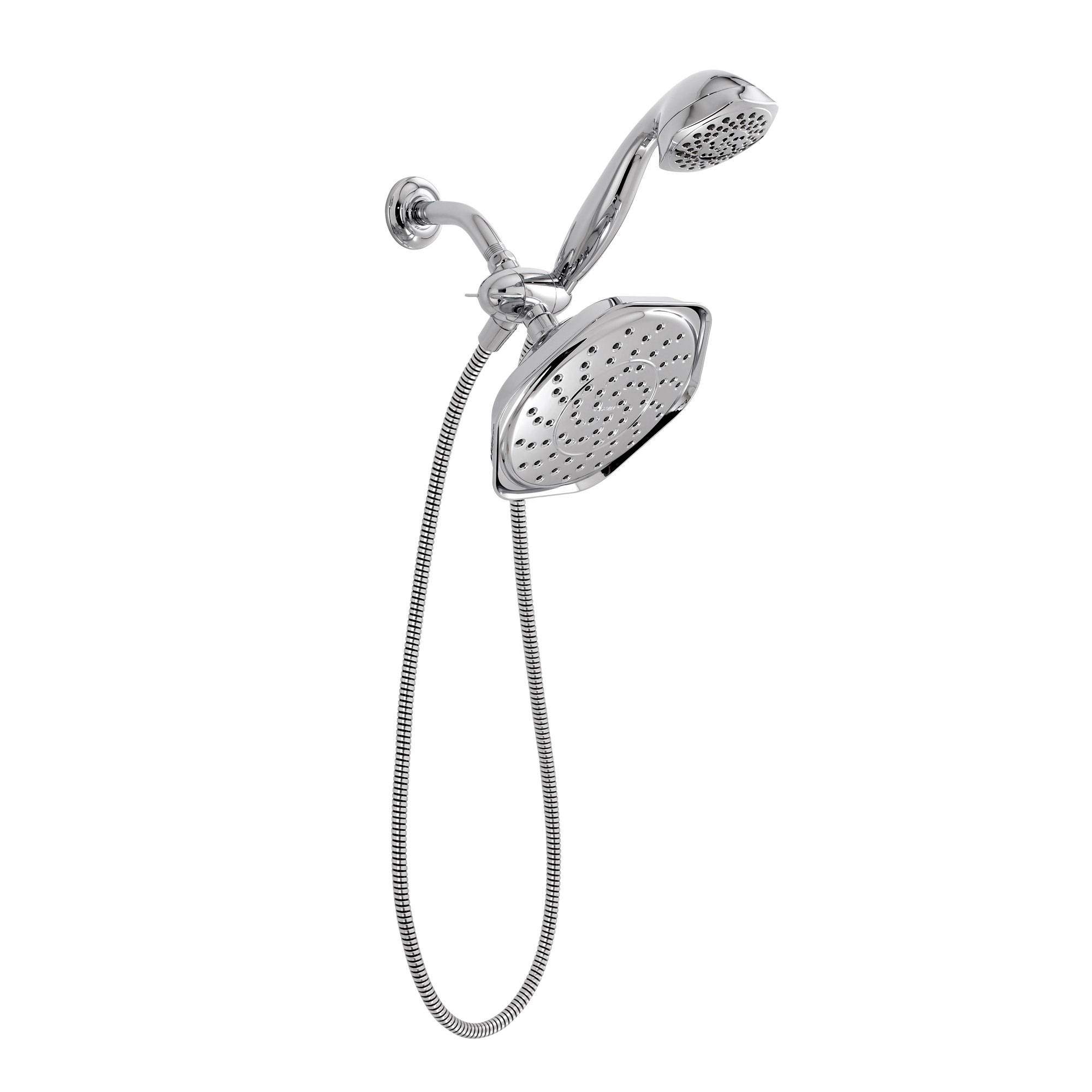 Refresh Seven-Function 9 Diameter Standard Spray Head with Handheld Shower
