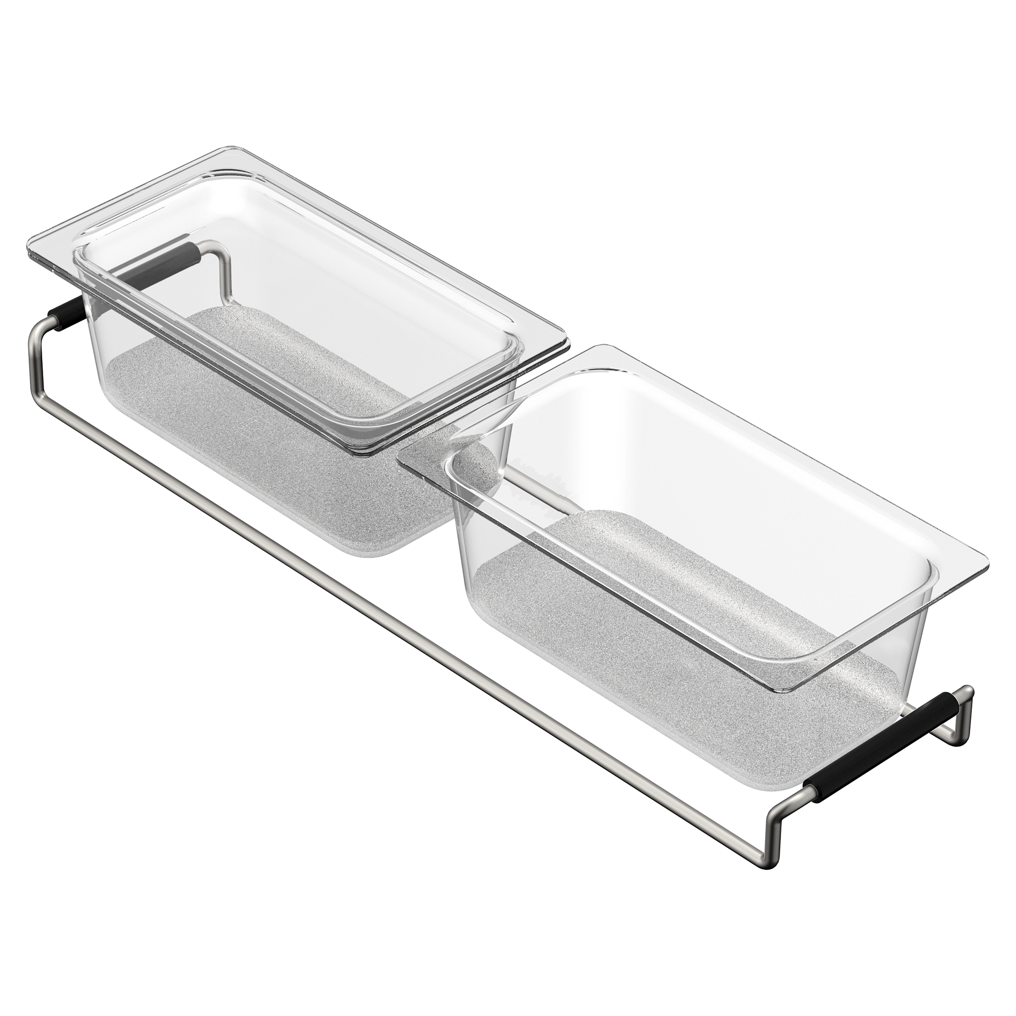 Workstation System Prep Bins with Lids