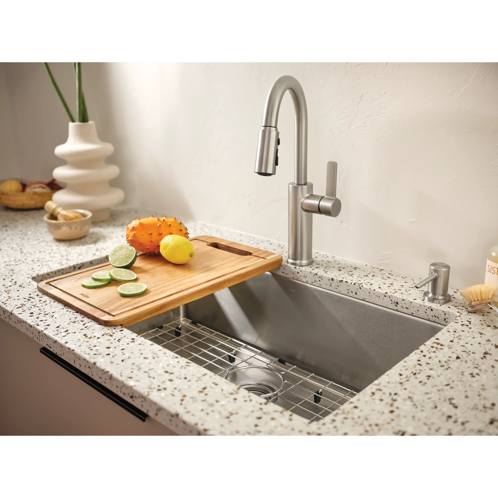 Islet 33x22 Steel 18 Gauge Single Bowl Dual Mount Sink - Image 8