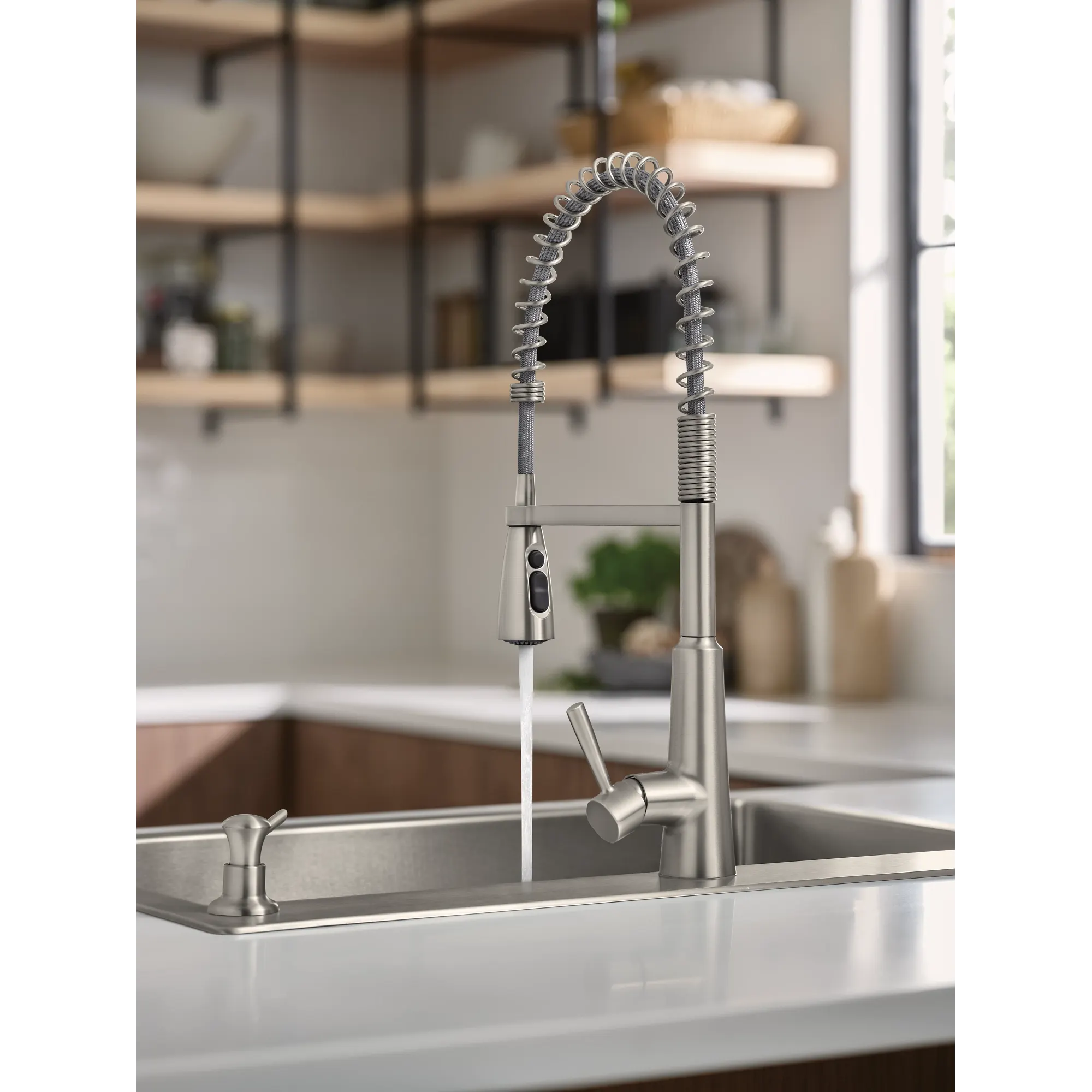 33 X 22 Stainless Steel 18 Gauge Single Bowl Dualmount Sink and Faucet Combination - Image 6