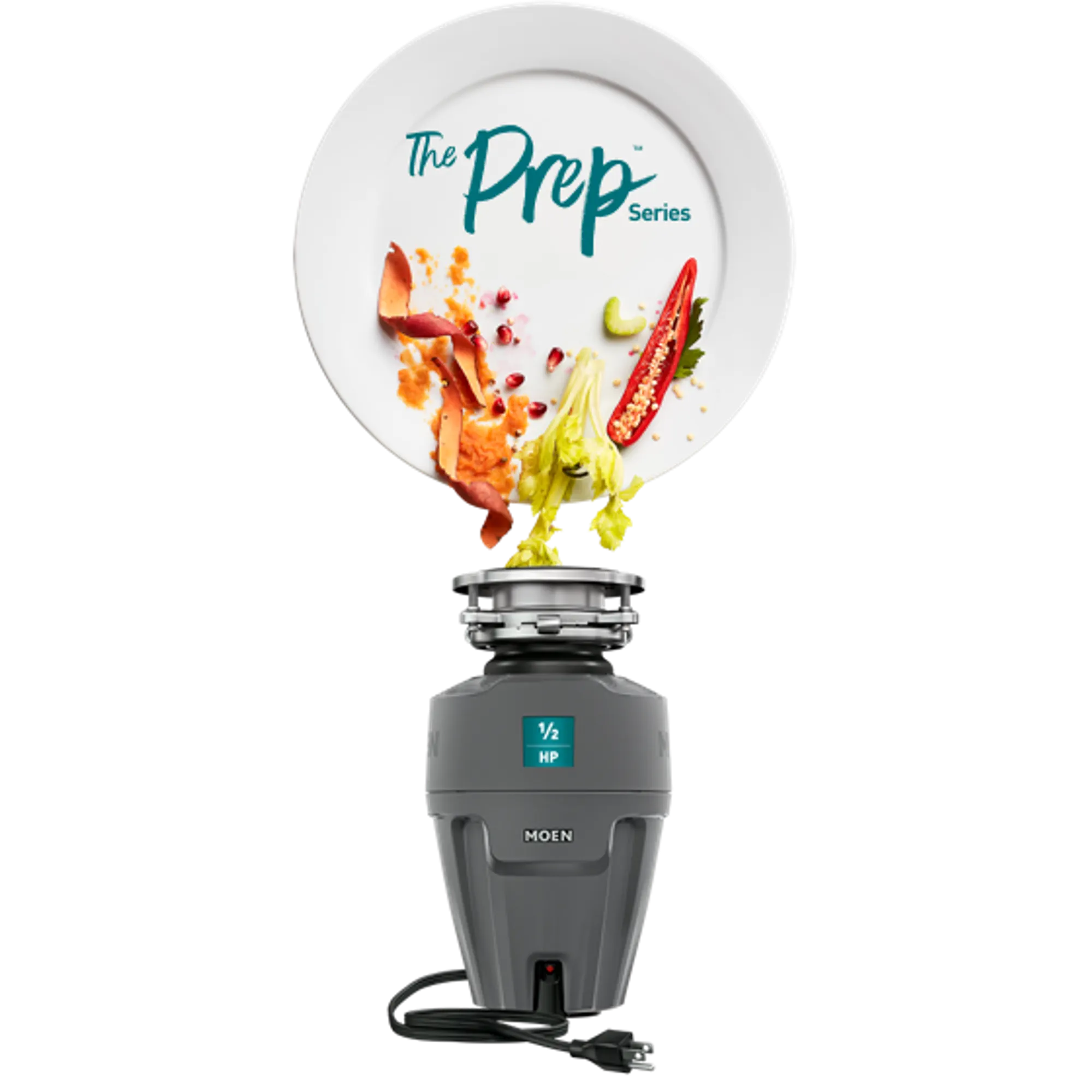 EX Series Prep Series 1/2 Horsepower Garbage Disposal - Image 2