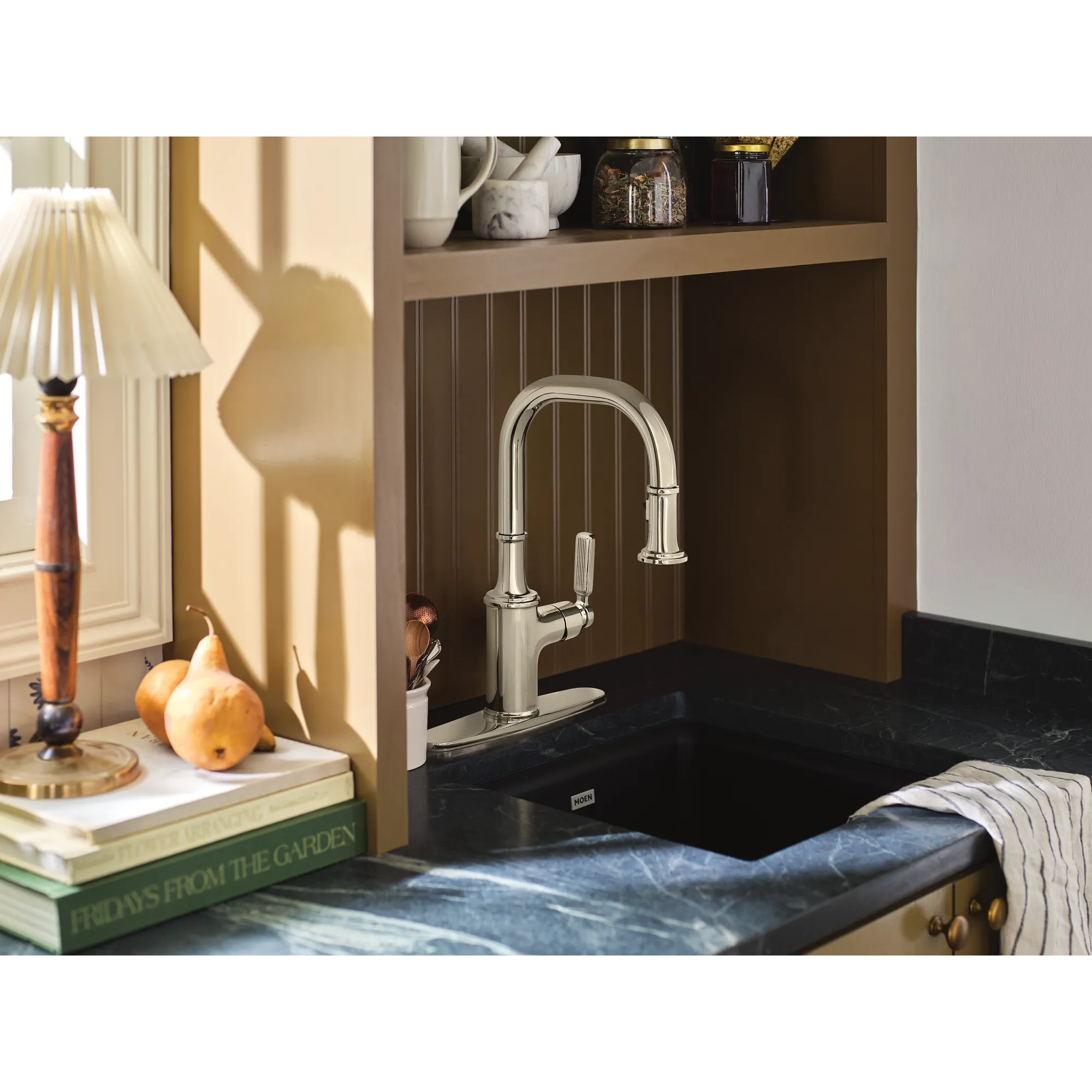 Smyth One-Handle High Arc Pulldown Bar Faucet - Image 6