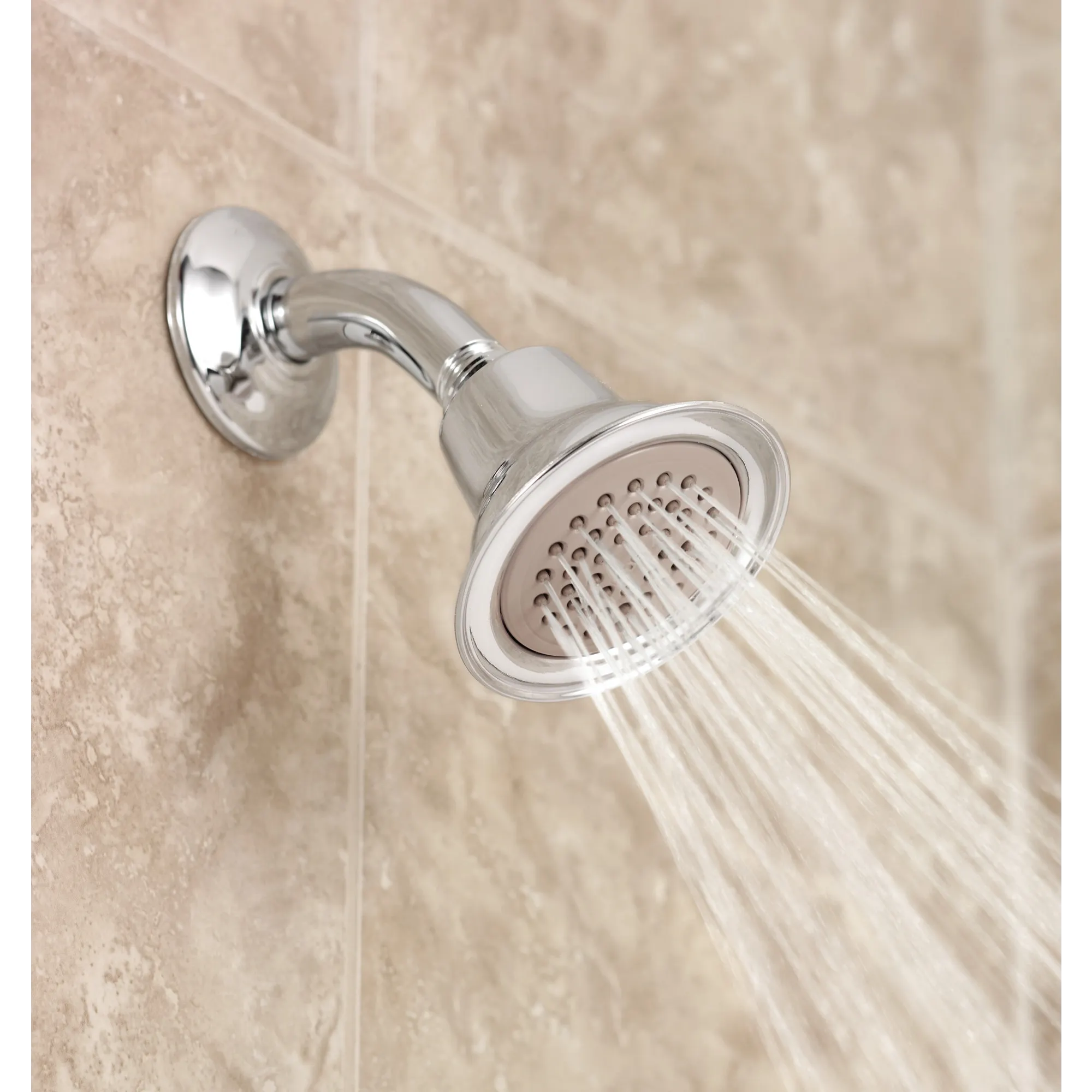 Moen One-Function 3 1/2 Diameter Spray Head Eco-Performance Showerhead - Image 2