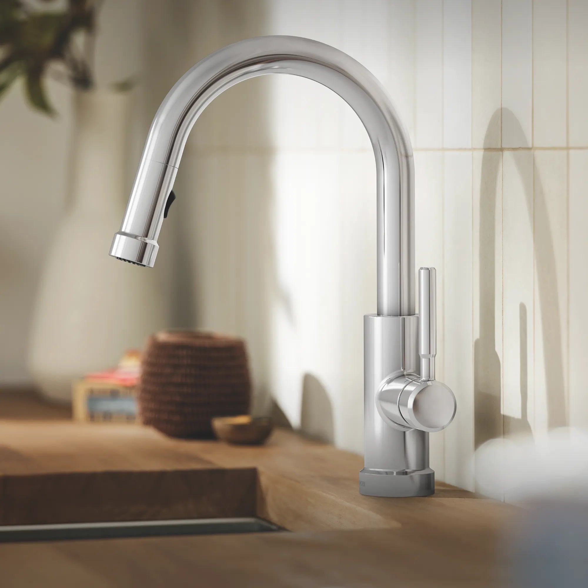 Kivo One-Handle High Arc Pulldown Bar Faucet - Image 7