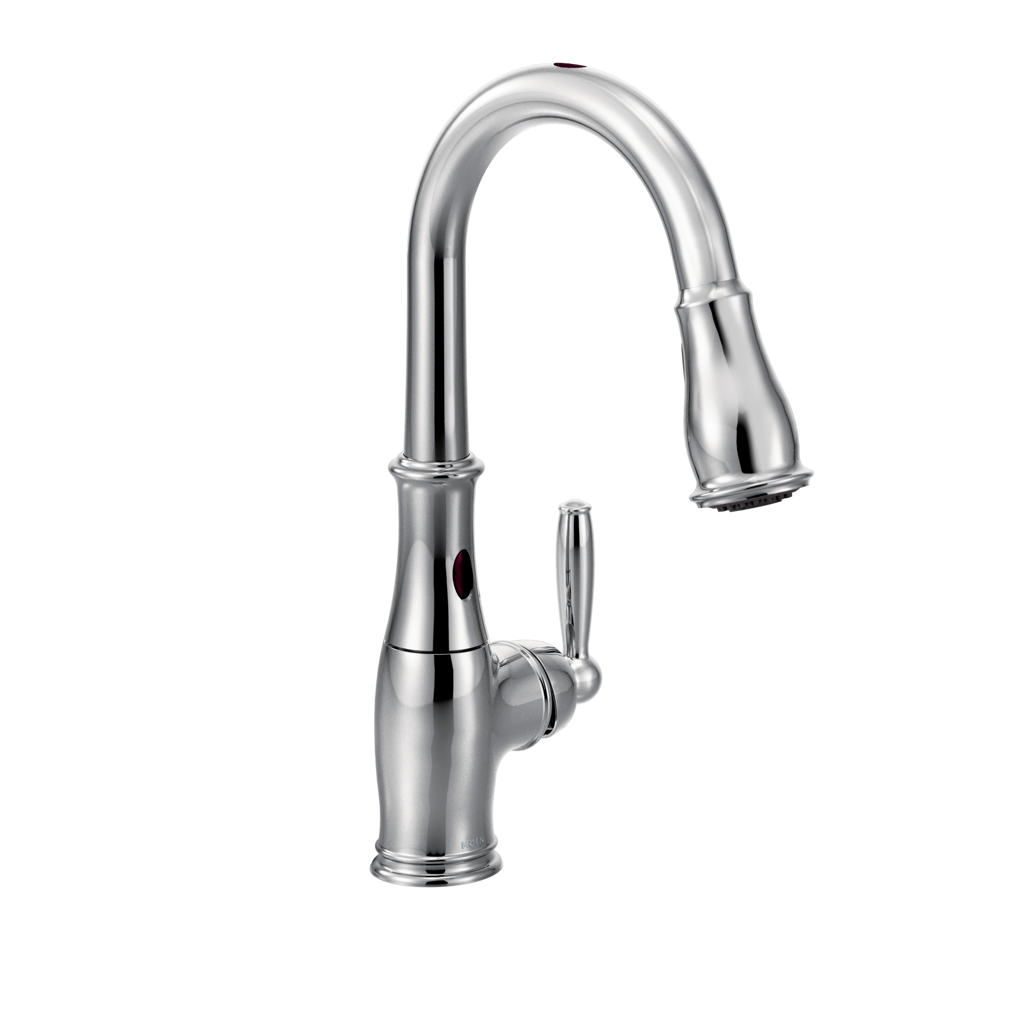 Brantford One-Handle High Arc MotionSense Dual Sensor Pulldown Kitchen Faucet