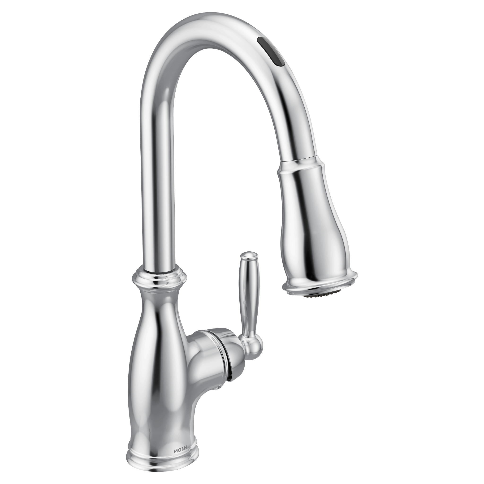 Brantford Smart Faucet Voice Control One-Handle High Arc Pulldown Kitchen Faucet