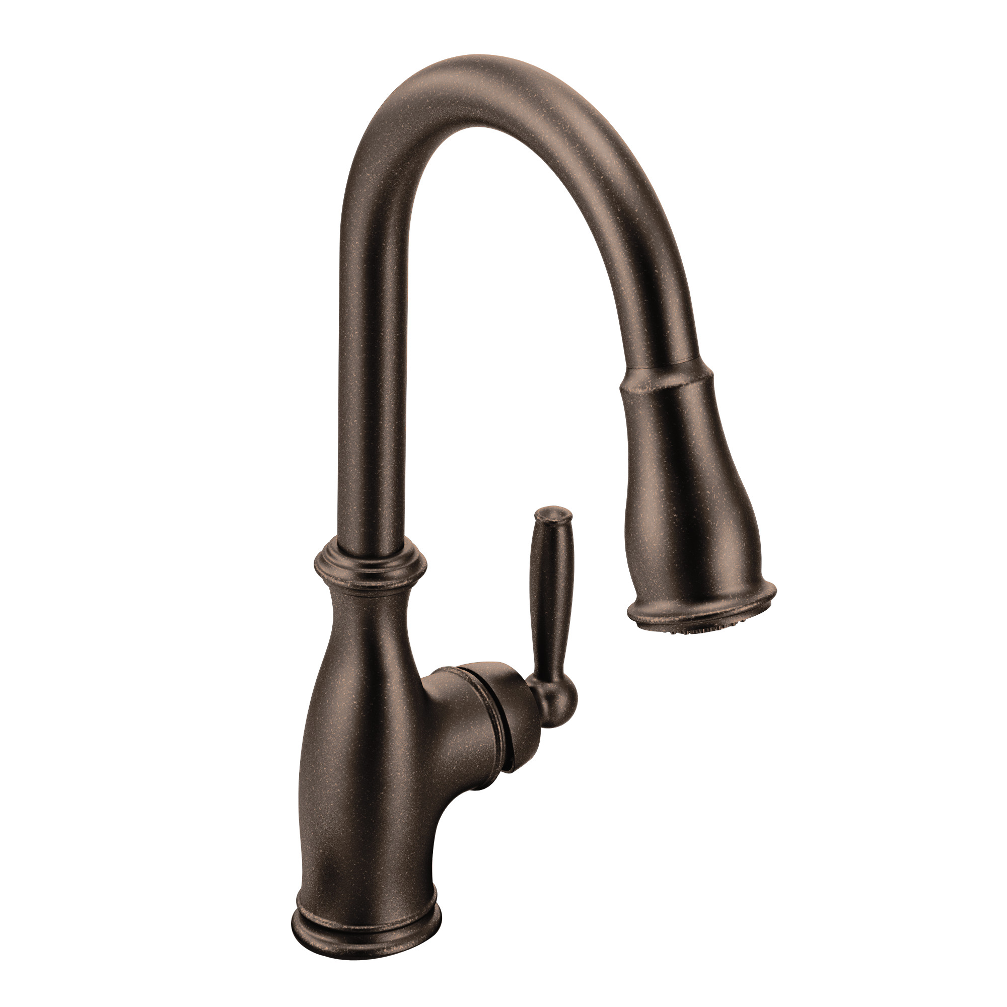Brantford One-Handle High Arc Pulldown Kitchen Faucet - Image 8