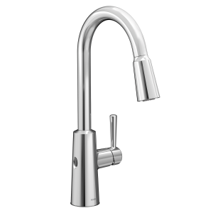 Riley MotionSense Wave One-Handle High Arc Pulldown Kitchen Faucet