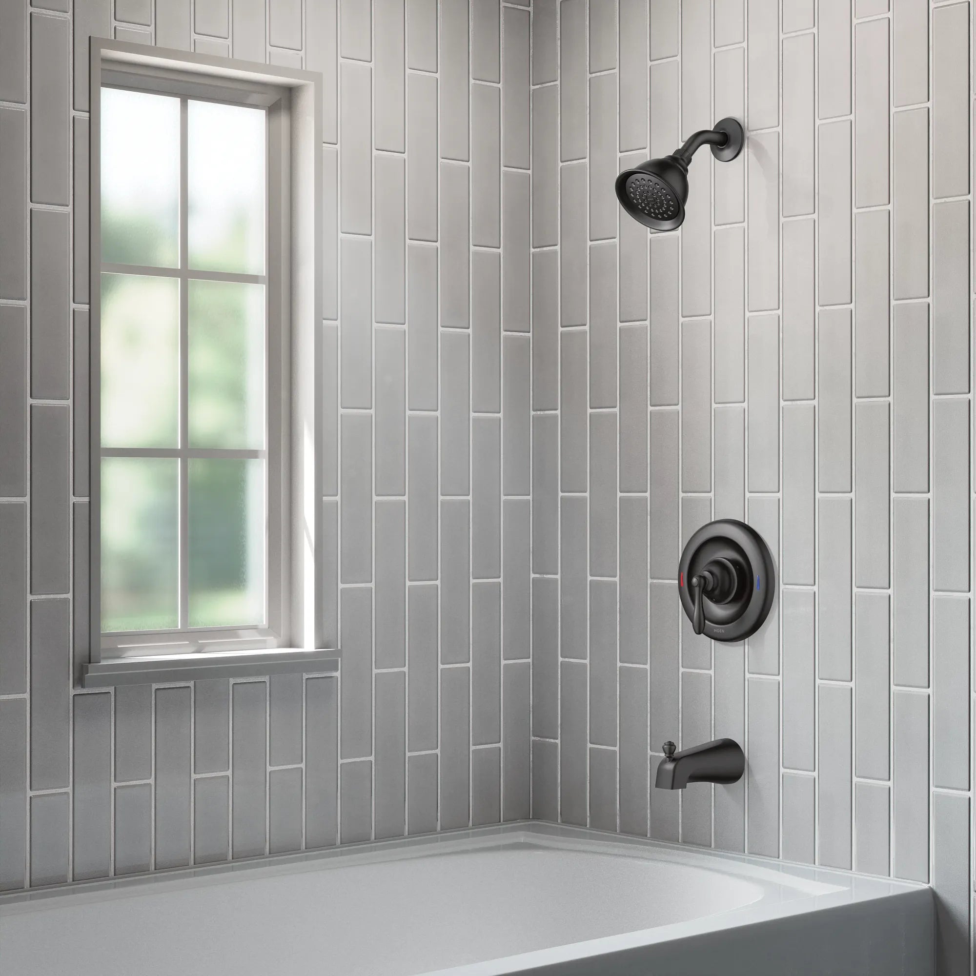 Caldwell Posi-Temp(R) Eco-Performance Tub and Shower Faucet - Image 4