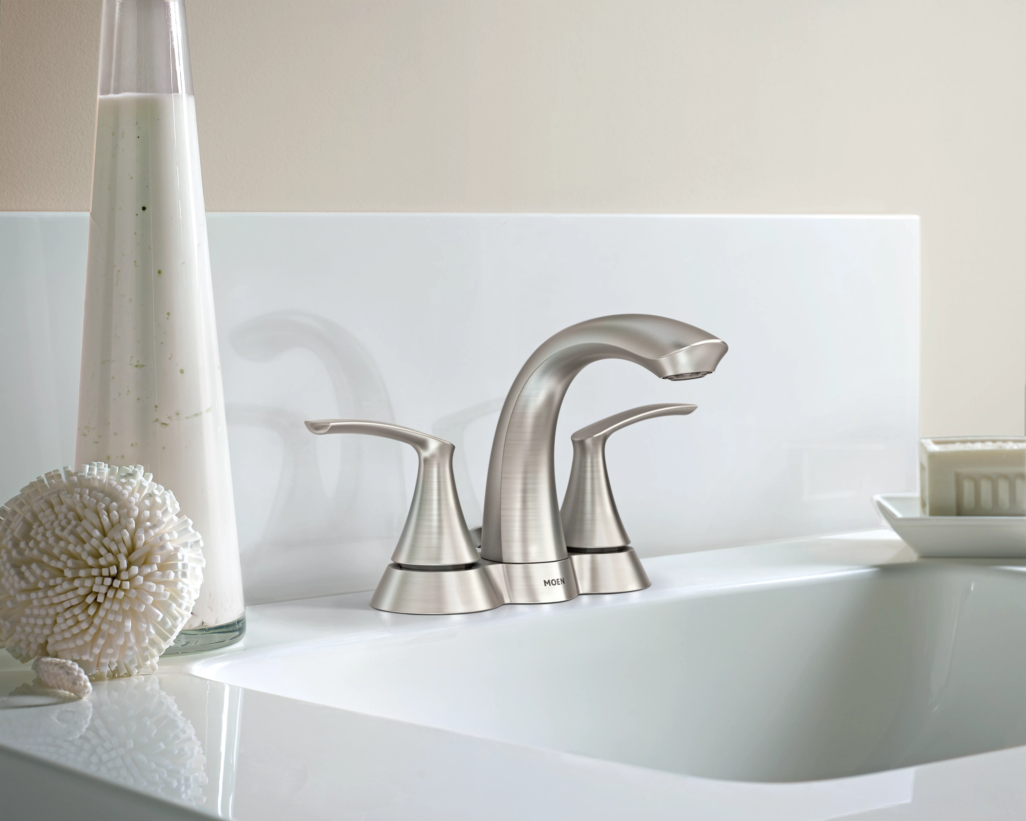 Darcy Two-Handle High Arc Bathroom Faucet - Image 5