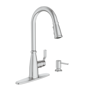 Nolia One-Handle High Arc Pulldown Kitchen Faucet