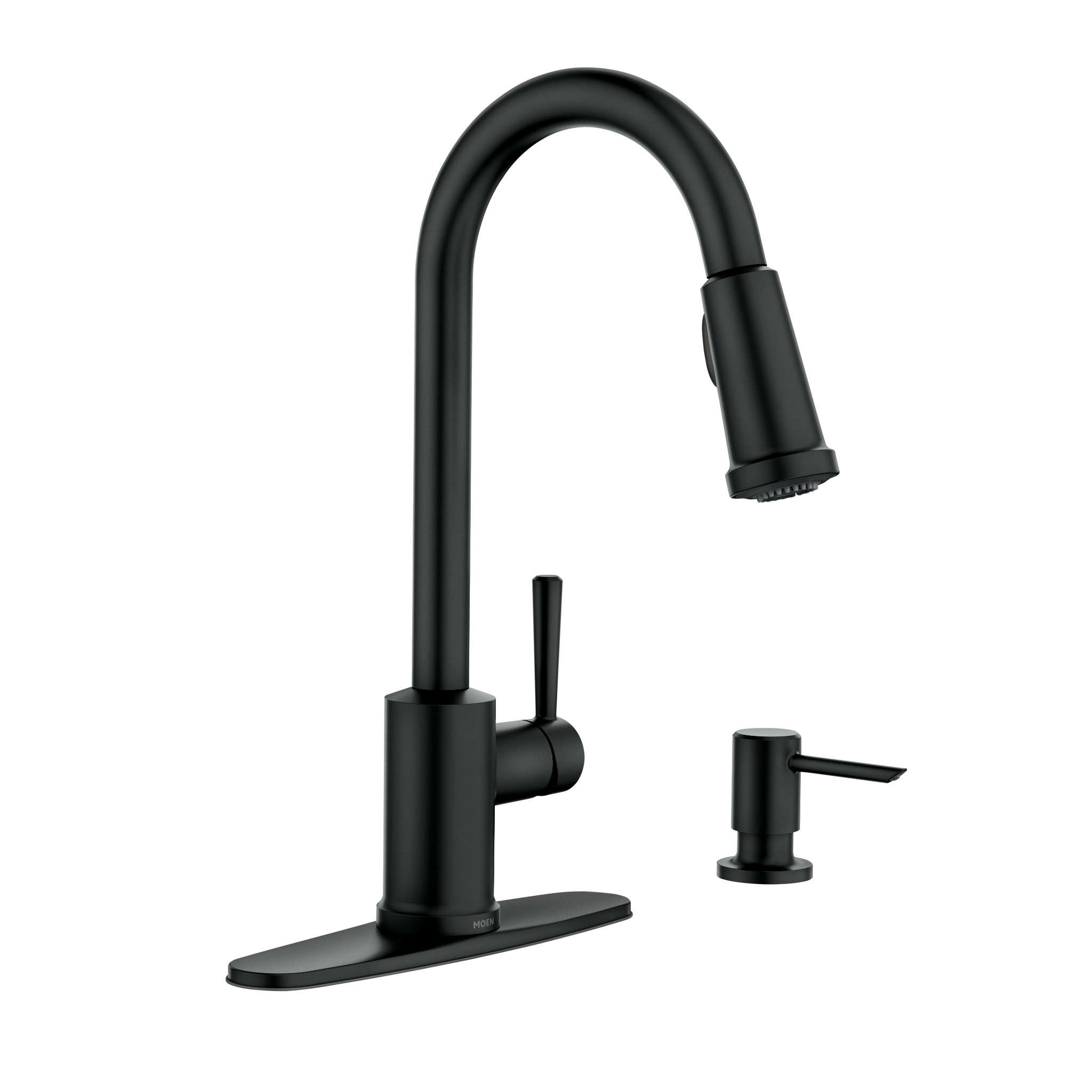 Indi One-Handle High Arc Pulldown Kitchen Faucet