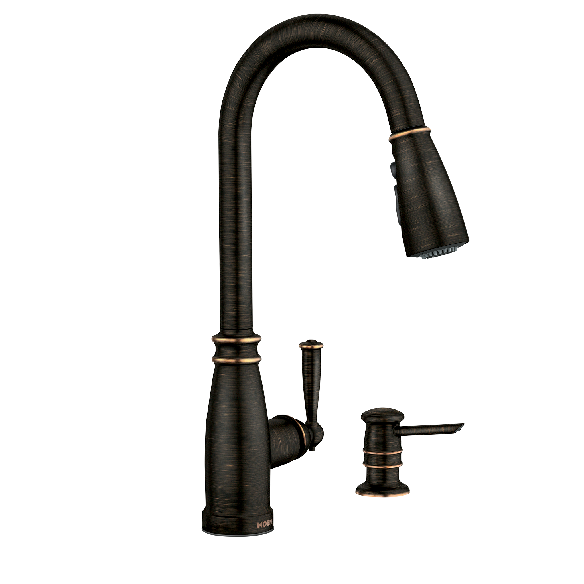 Morado One-Handle High Arc Pulldown Kitchen Faucet