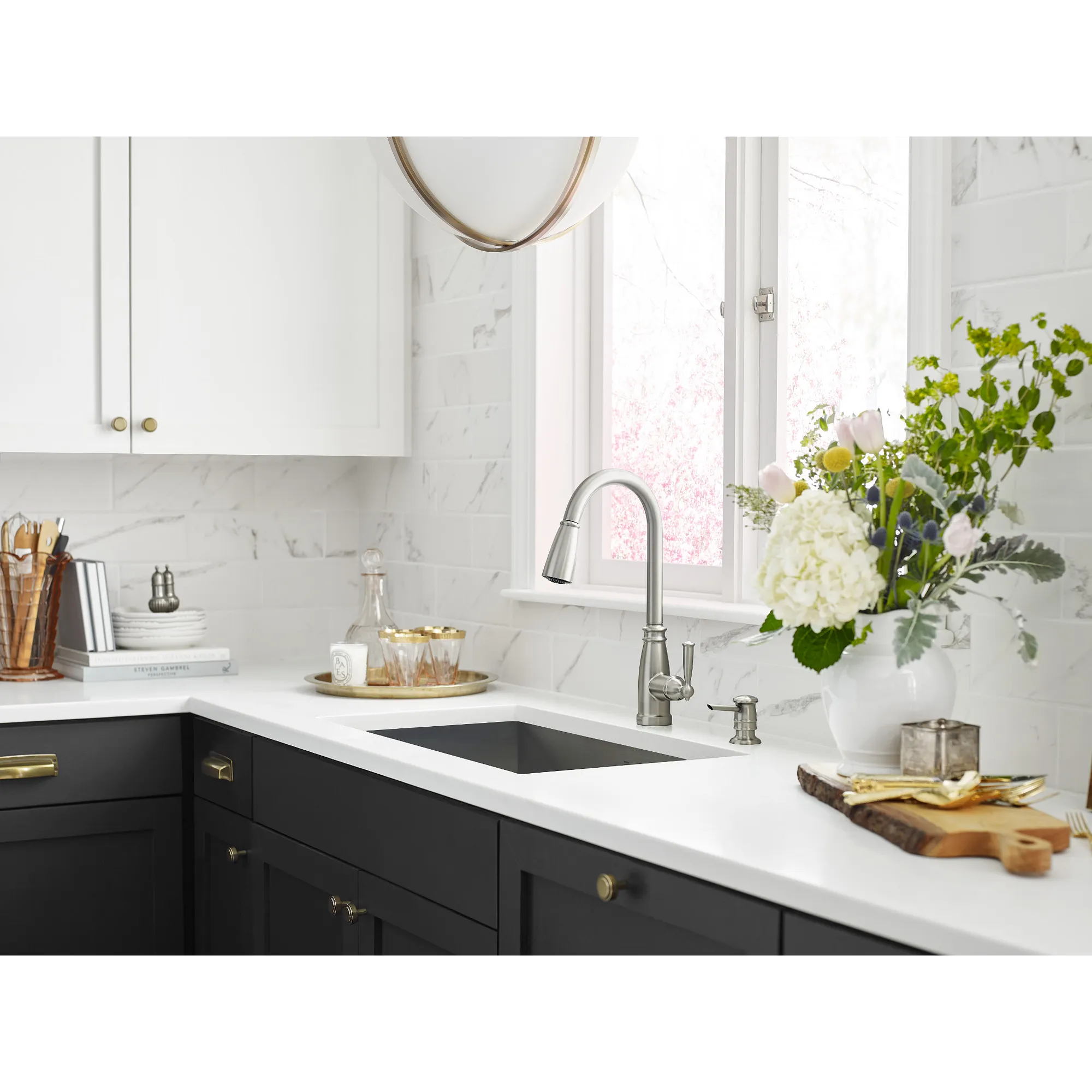Morado One-Handle High Arc Pulldown Kitchen Faucet - Image 13