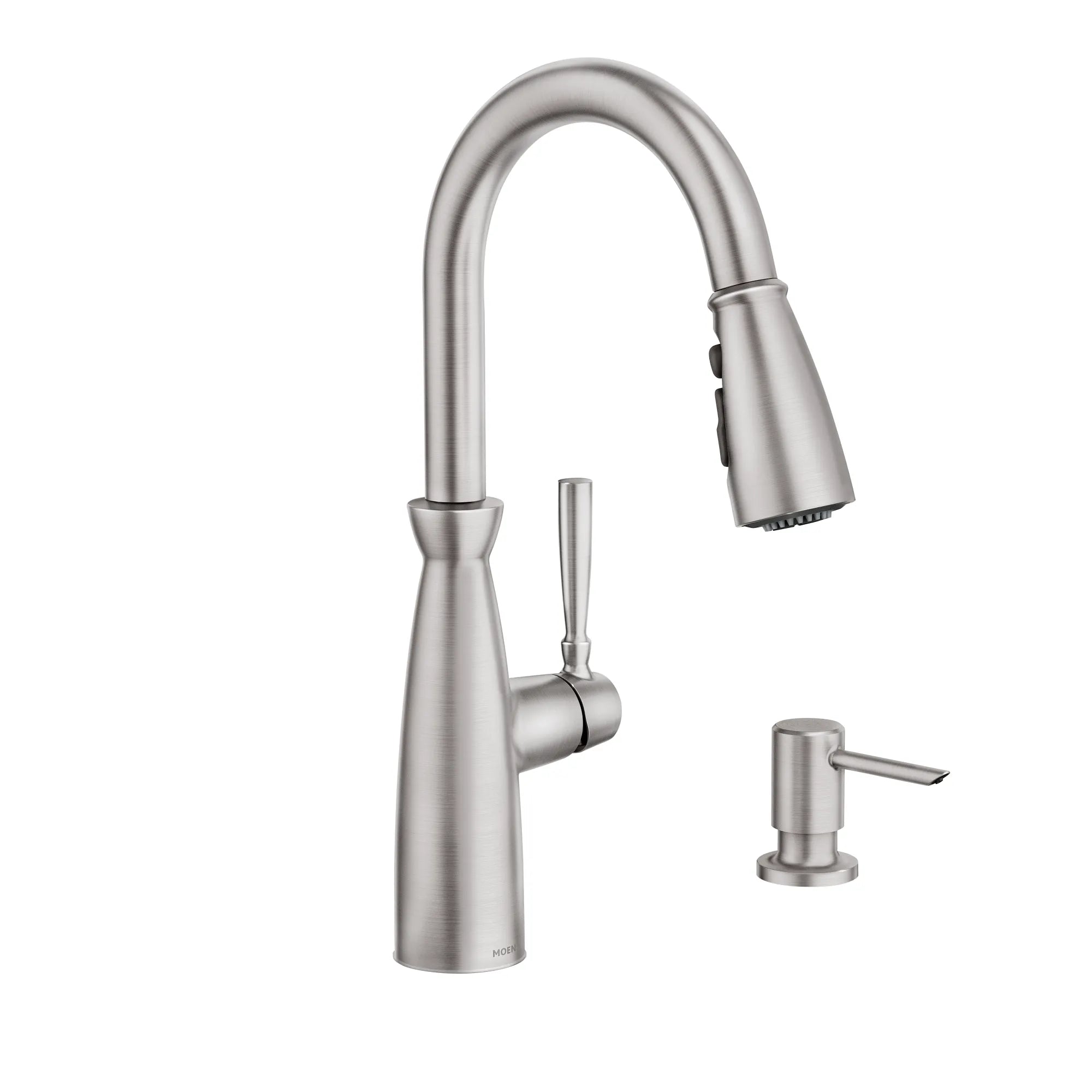 Surie One-Handle High Arc Pulldown Kitchen Faucet - Image 7