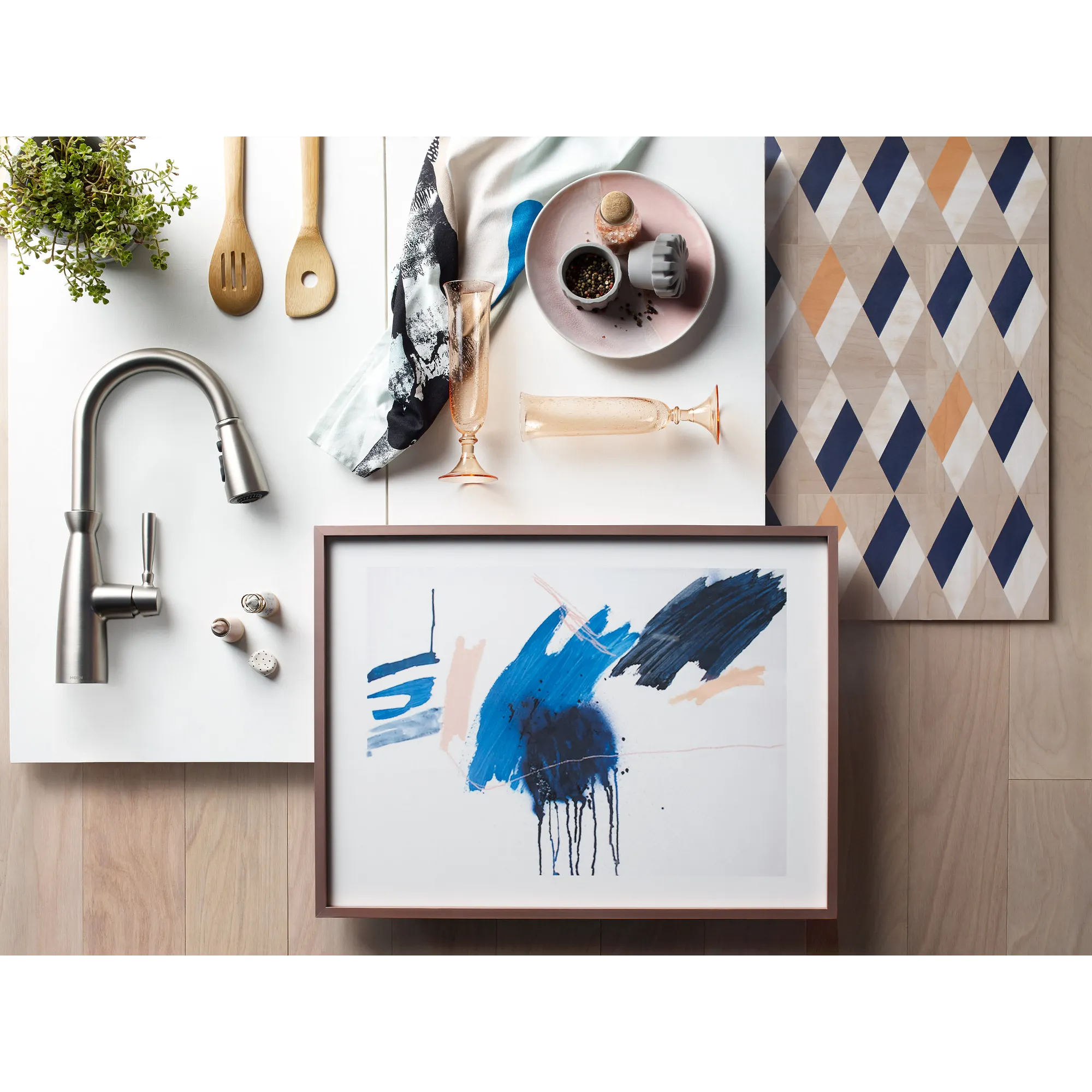 Surie One-Handle High Arc Pulldown Kitchen Faucet - Image 11