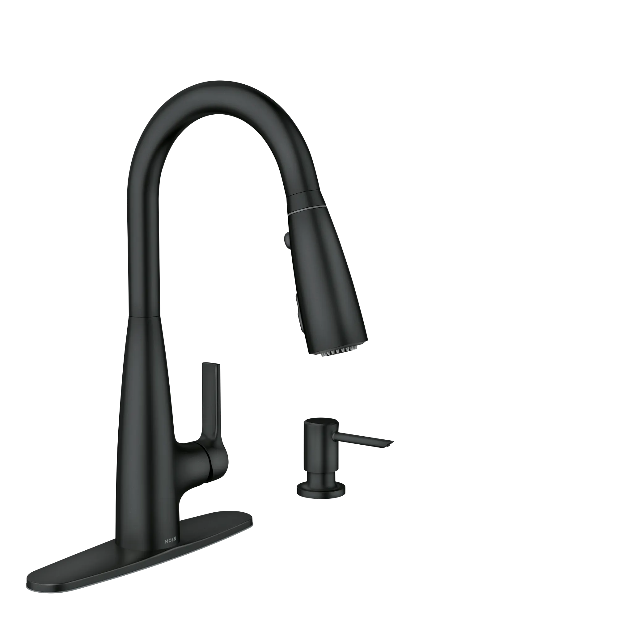 Haelyn One-Handle High Arc Pulldown Kitchen Faucet - Image 12