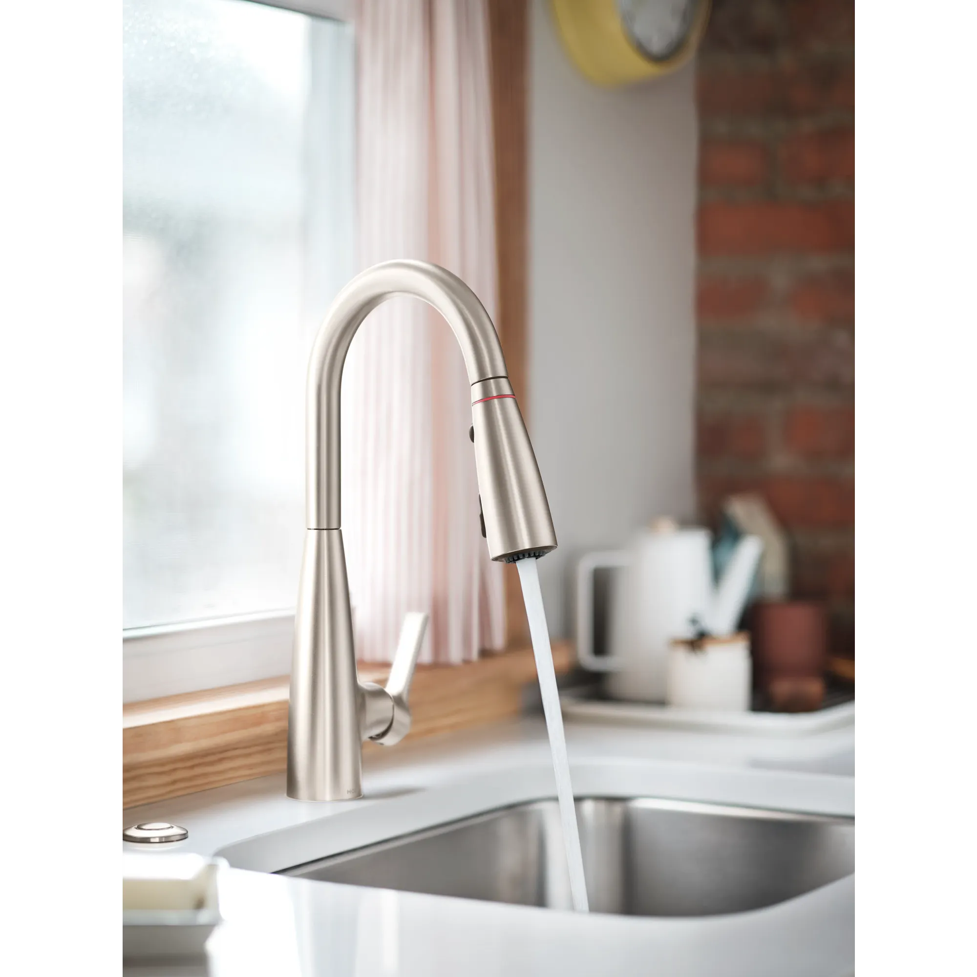 Haelyn One-Handle High Arc Pulldown Kitchen Faucet - Image 25