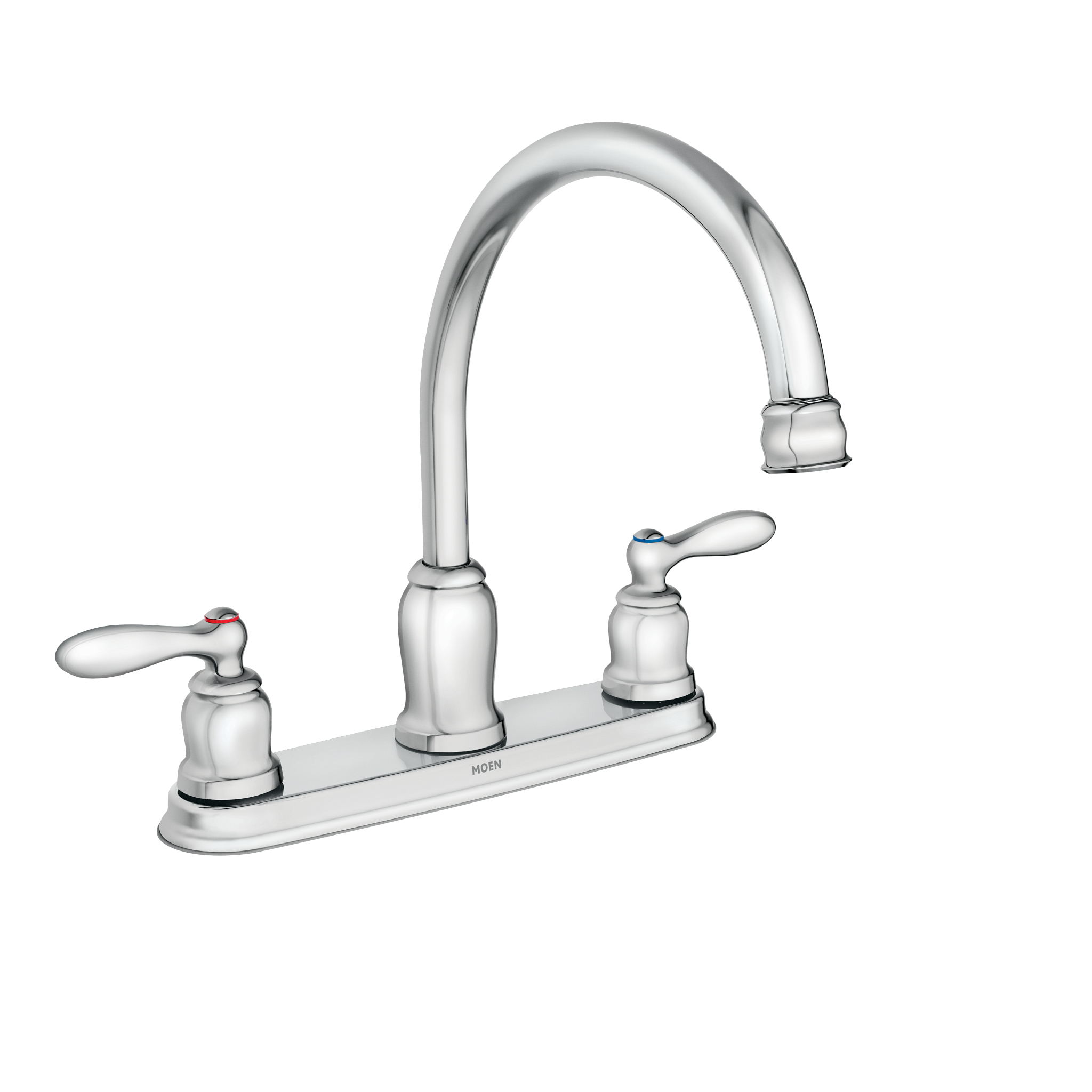 Caldwell Two-Handle Low Arc Kitchen Faucet