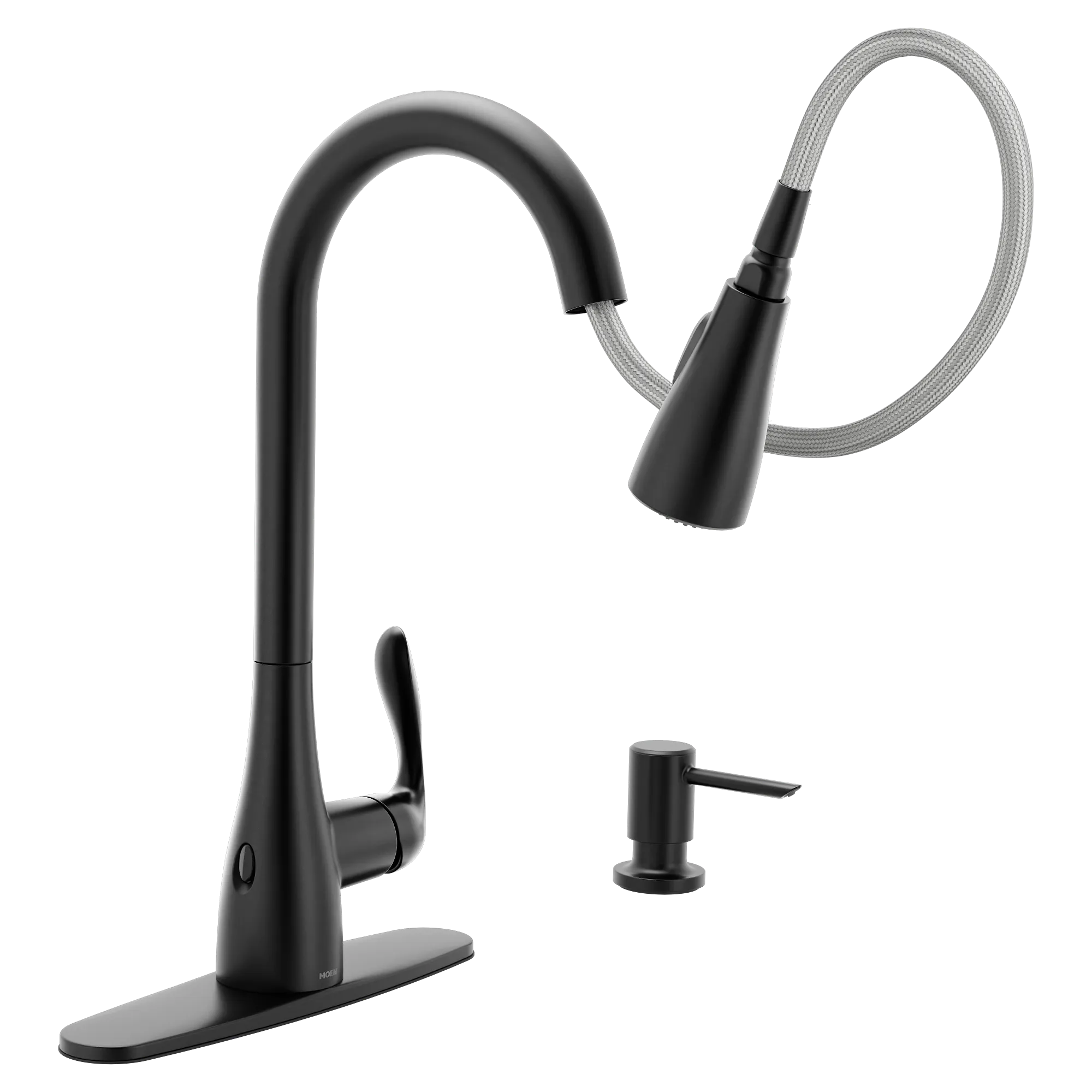 Georgene One-Handle High Arc Pulldown Kitchen Faucet - Image 10