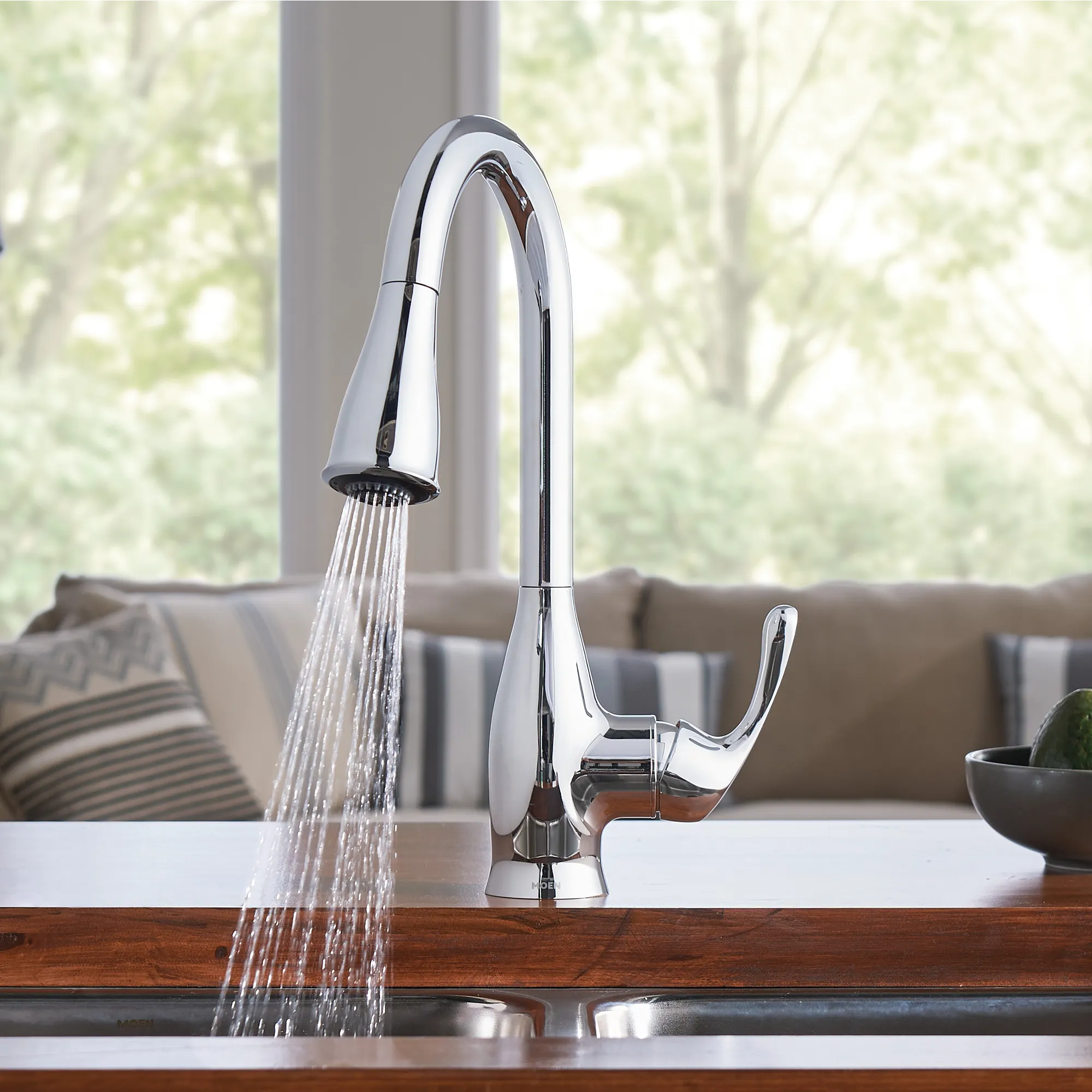 Kaden One-Handle Pulldown Kitchen Faucet - Image 7