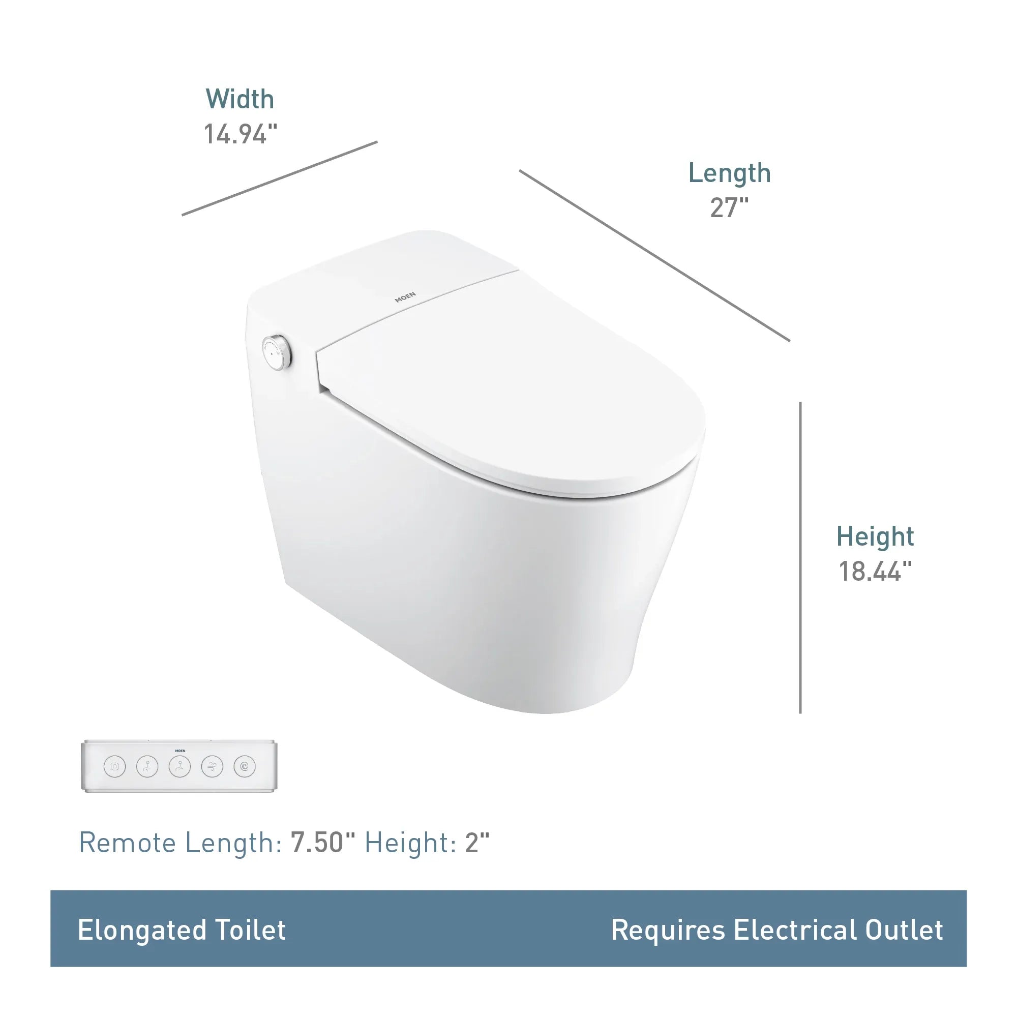 3-Series Electronic Cleansing Toilet - Image 3