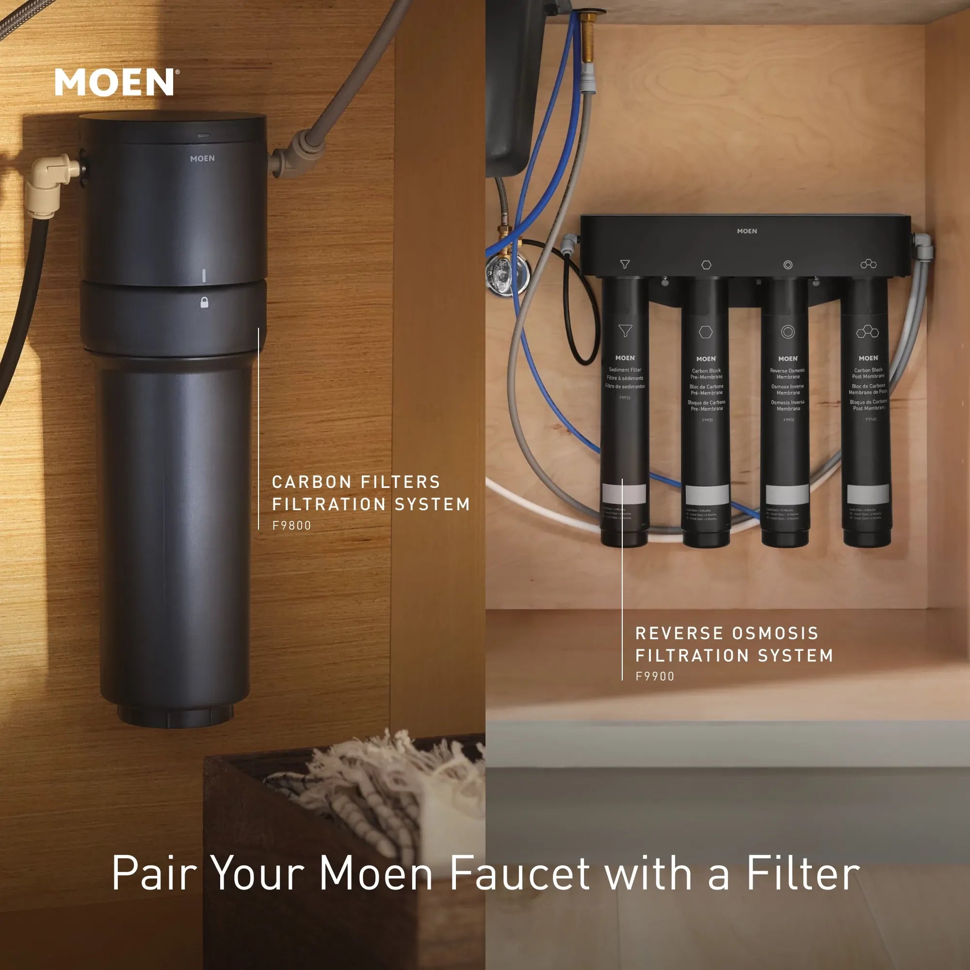 Moen Sip Traditional One-Handle High Arc Beverage Faucet - Image 2