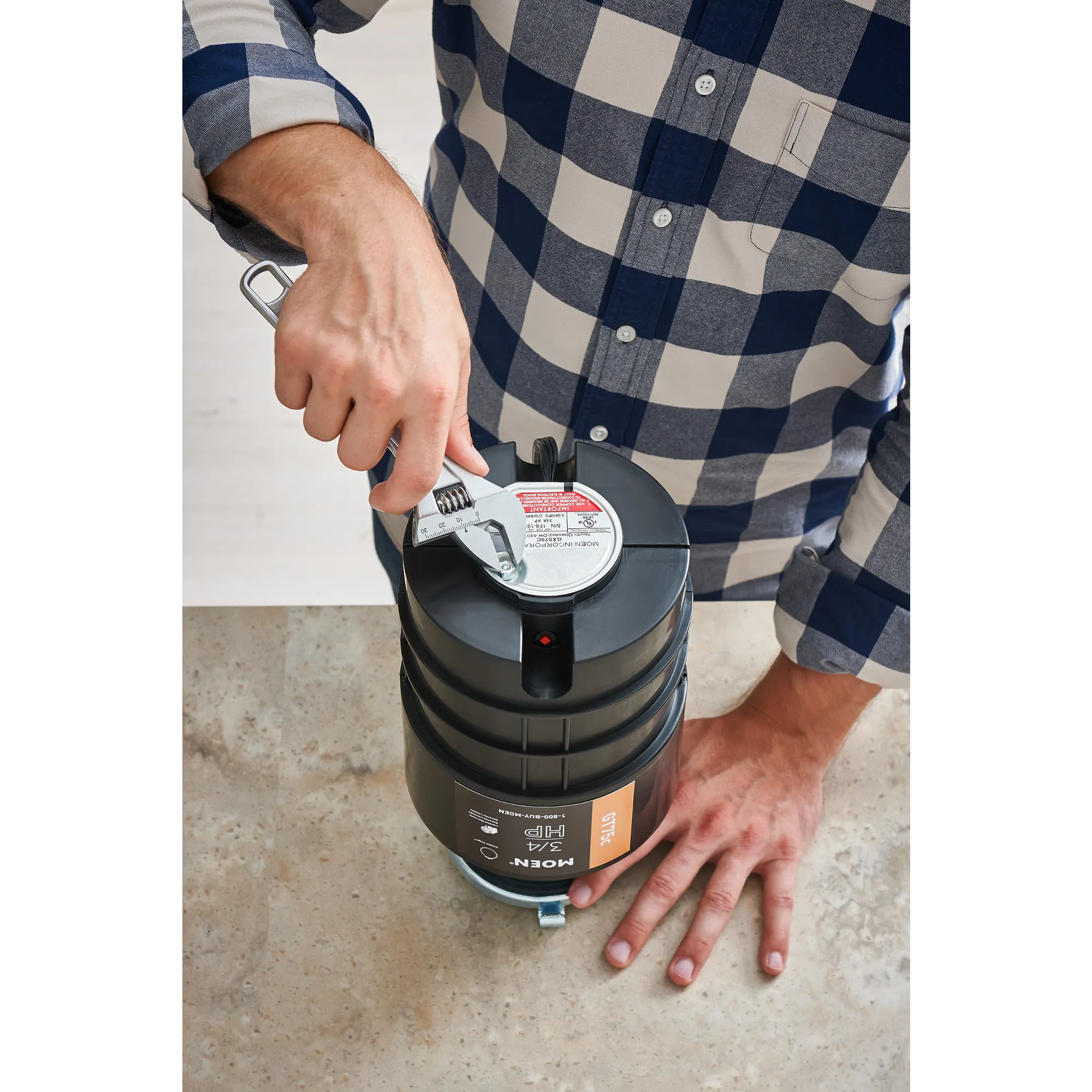 GT Series 3/4 Horsepower Garbage Disposal - Image 3