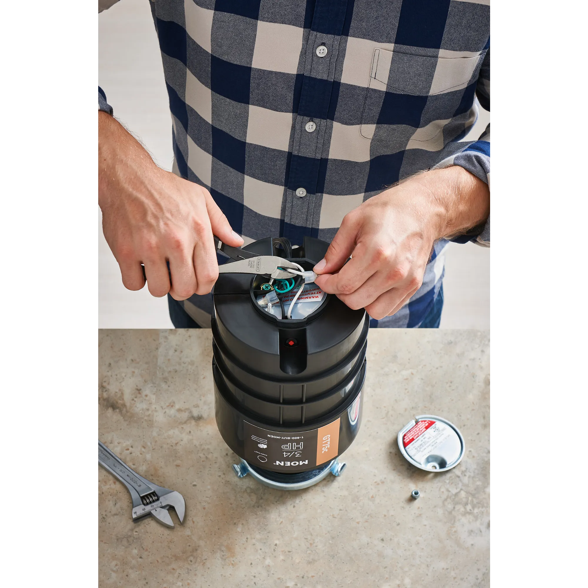GT Series 3/4 Horsepower Garbage Disposal - Image 6