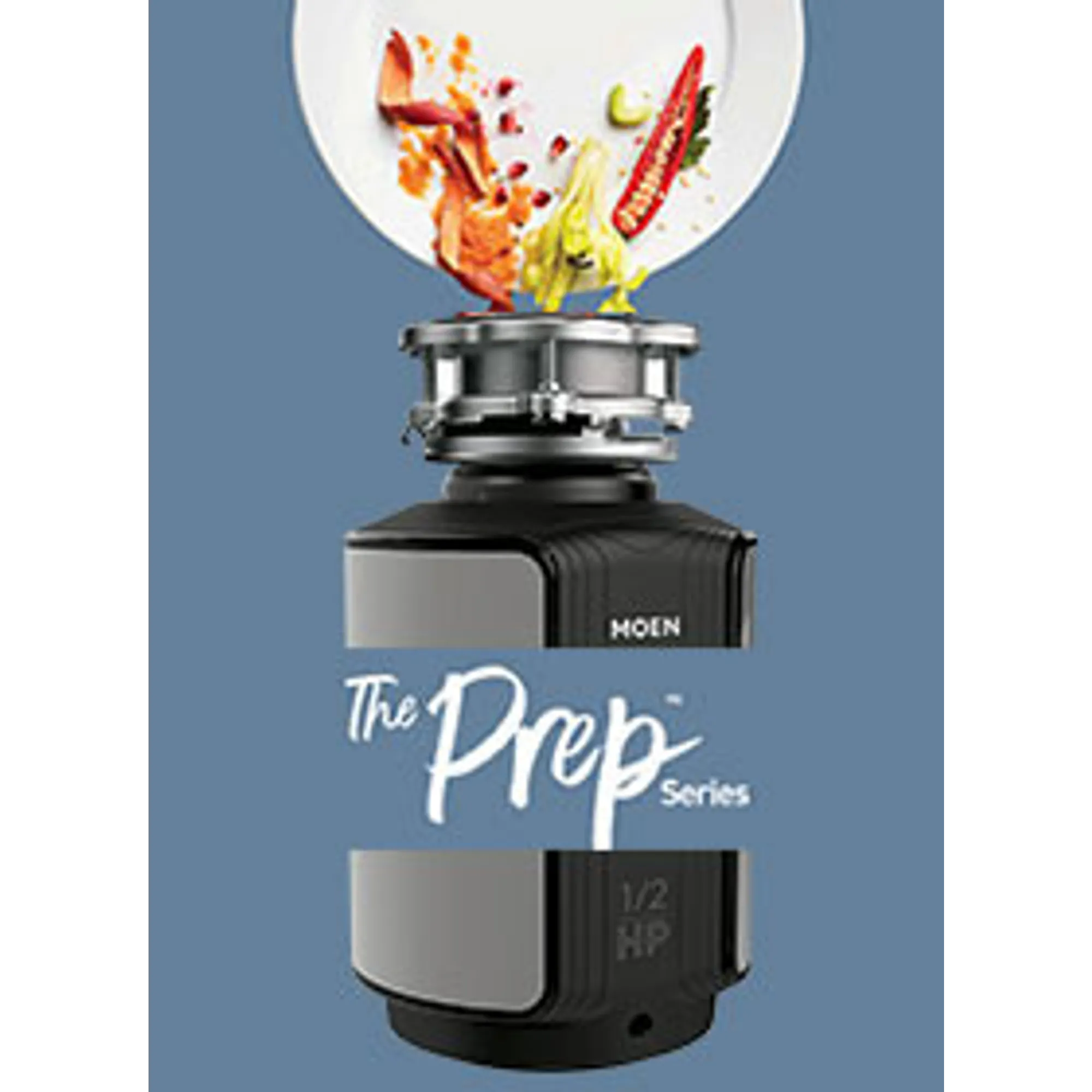 GX Series Prep 1/2 Horsepower Garbage Disposal - Image 2