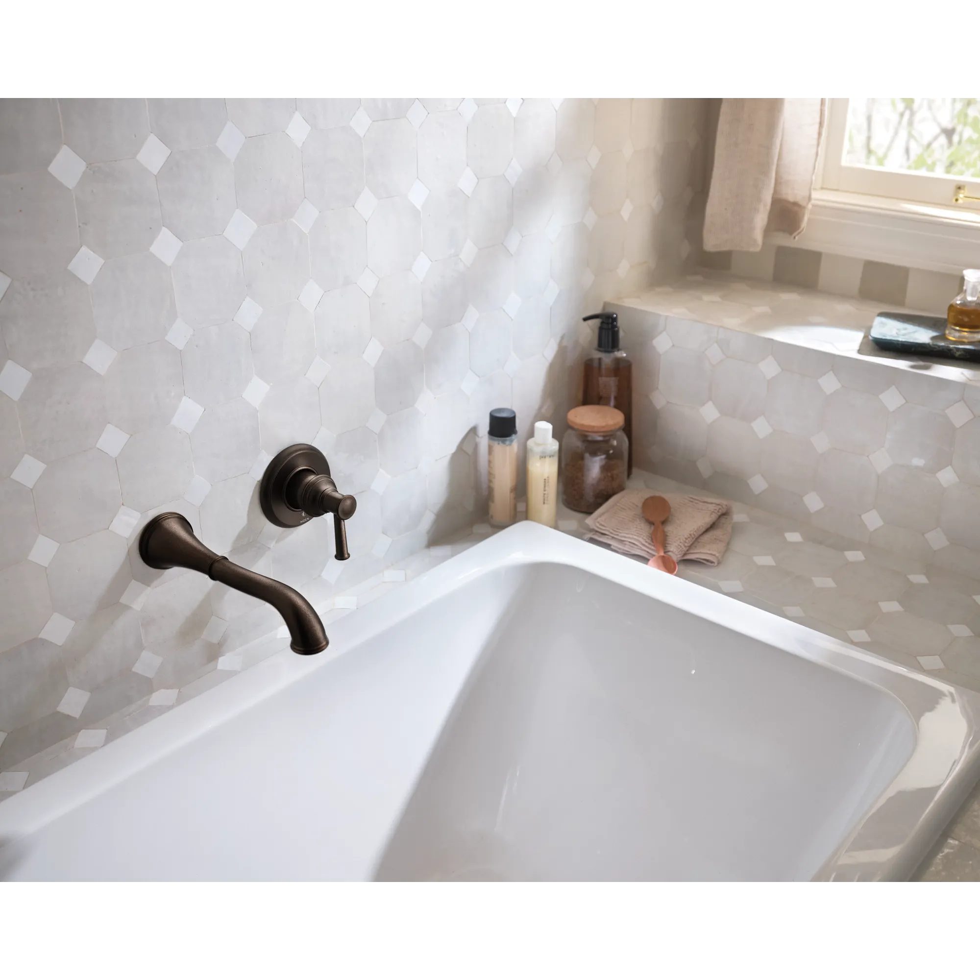 Belfield One-Handle Non Diverter Wallmount Tub Filler - Image 12