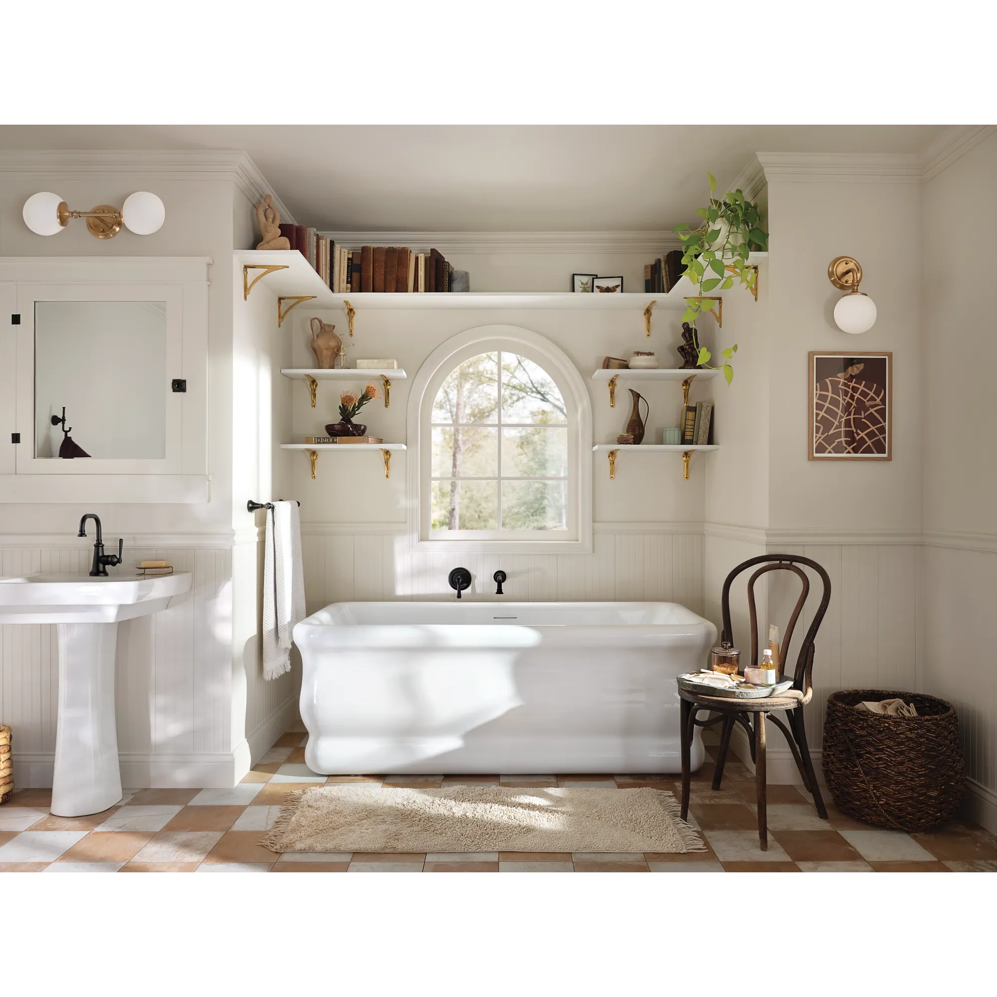 Colinet One-Handle Non Diverter Wallmount Tub Filler - Image 7