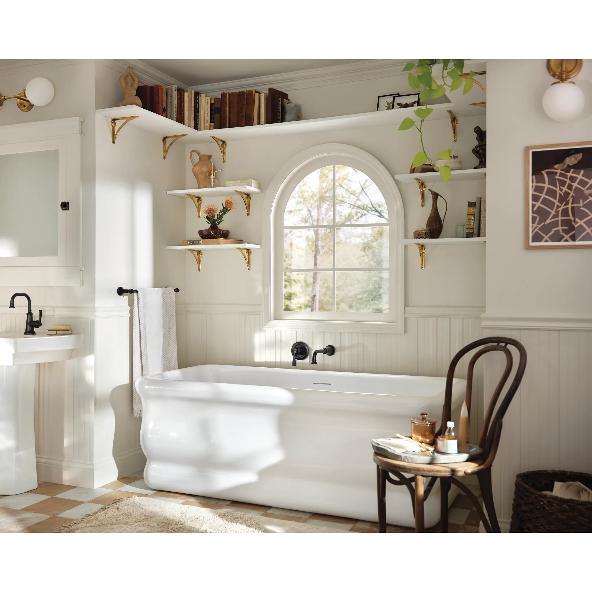 Colinet One-Handle Non Diverter Wallmount Tub Filler - Image 5
