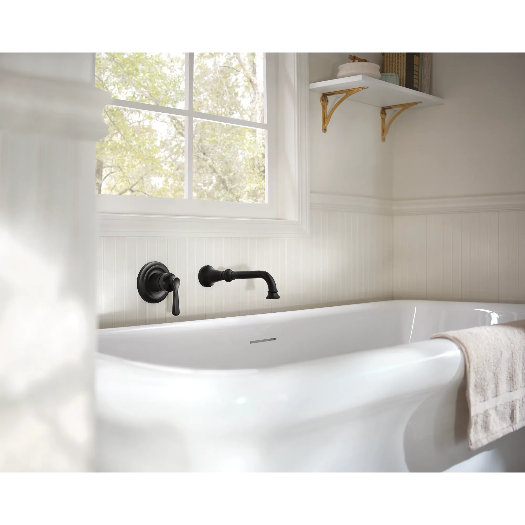 Colinet One-Handle Non Diverter Wallmount Tub Filler - Image 4