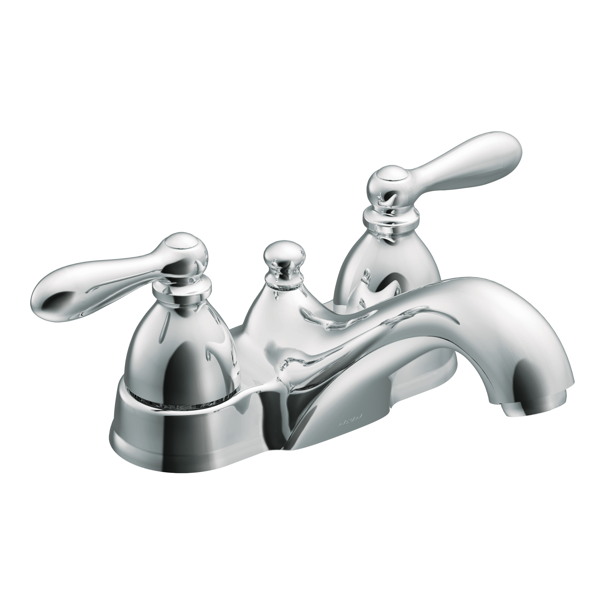 Caldwell Two-Handle Low Arc Bathroom Faucet