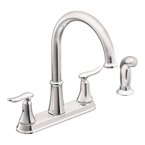 Solidad Two-Handle High Arc Kitchen Faucet