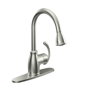 Terrace One-Handle High Arc Pulldown Kitchen Faucet