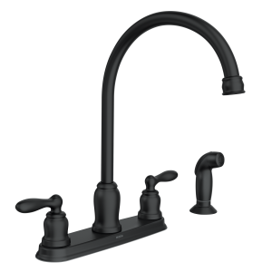 Caldwell Two-Handle High Arc Kitchen Faucet