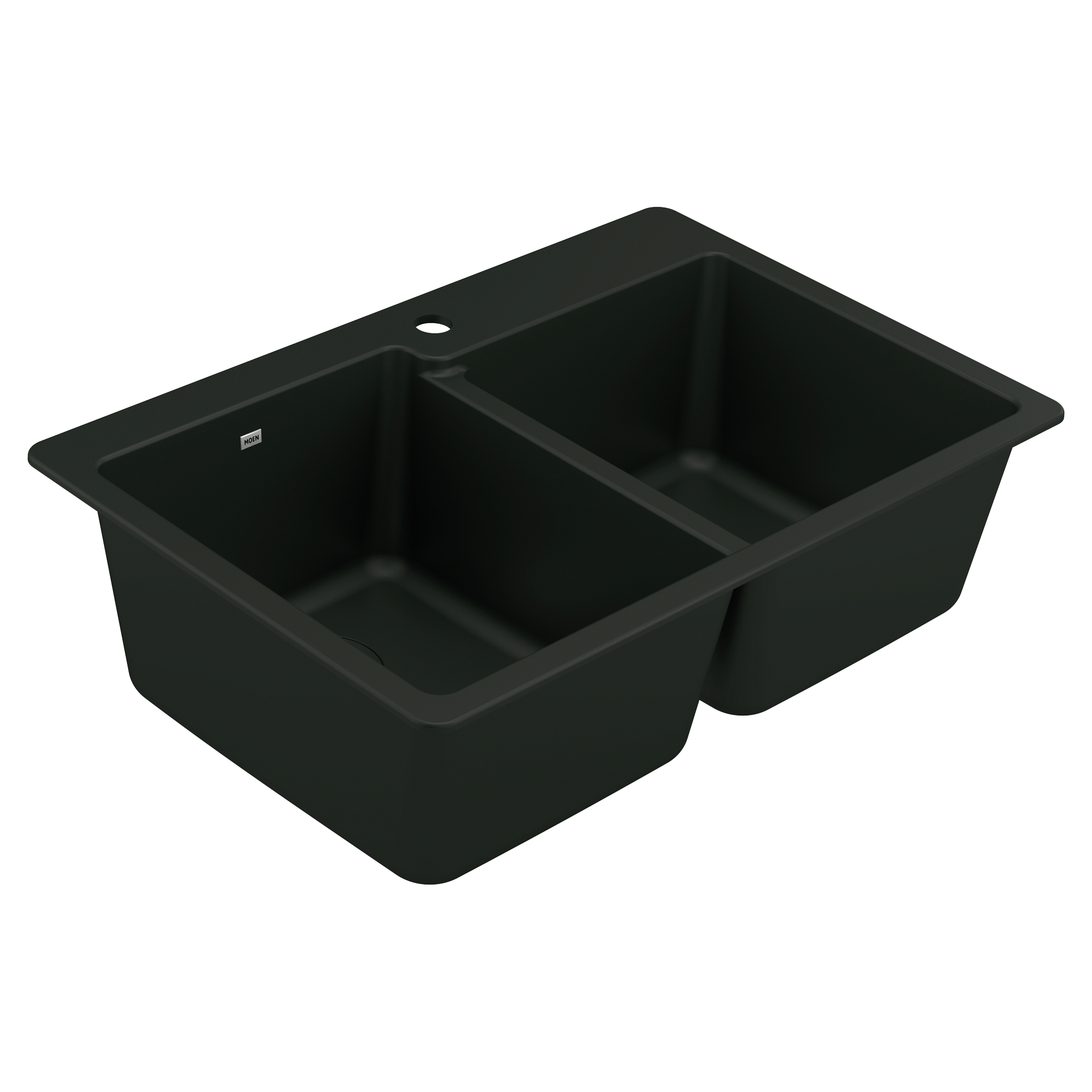 Host 33 Granite Dual Mount Double Bowl Sink