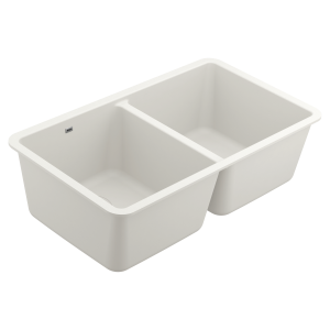 Host 33 Granite Undermount Double Bowl Sink