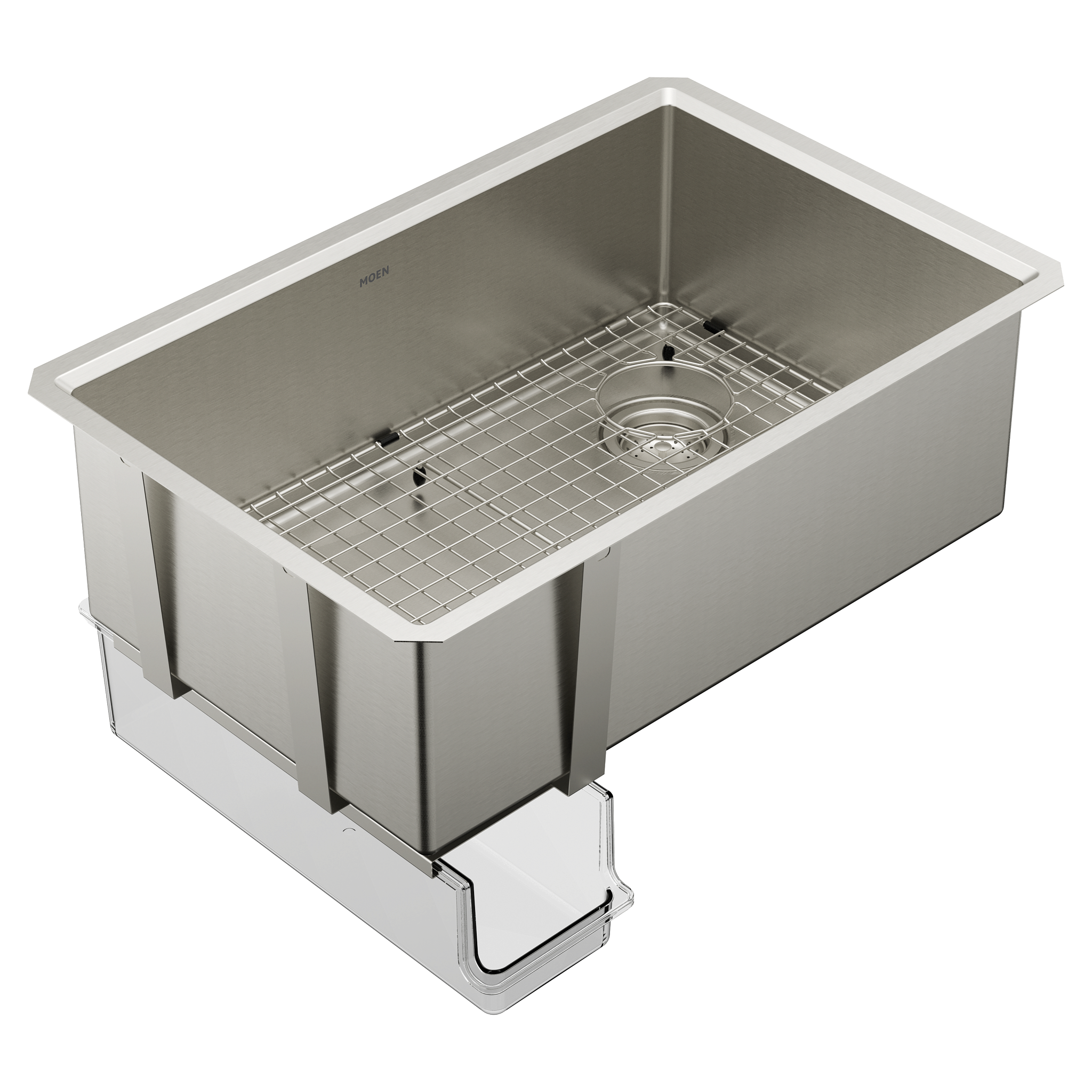 Luxe Chef 30 Workstation System Steel Undermount Single Bowl Sink