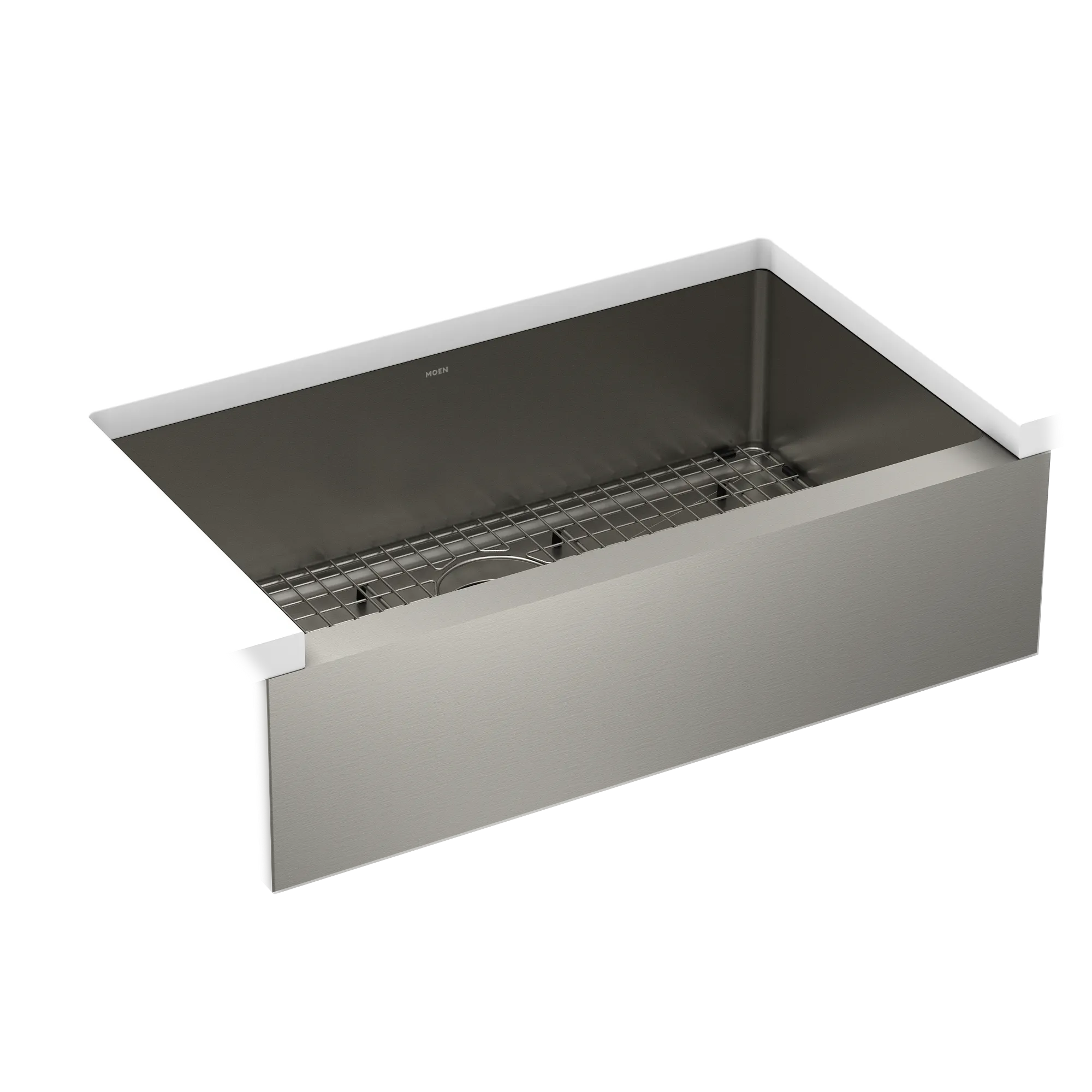 Prep 33 Steel Dual Mount Apron Front Single Bowl Sink - Image 3
