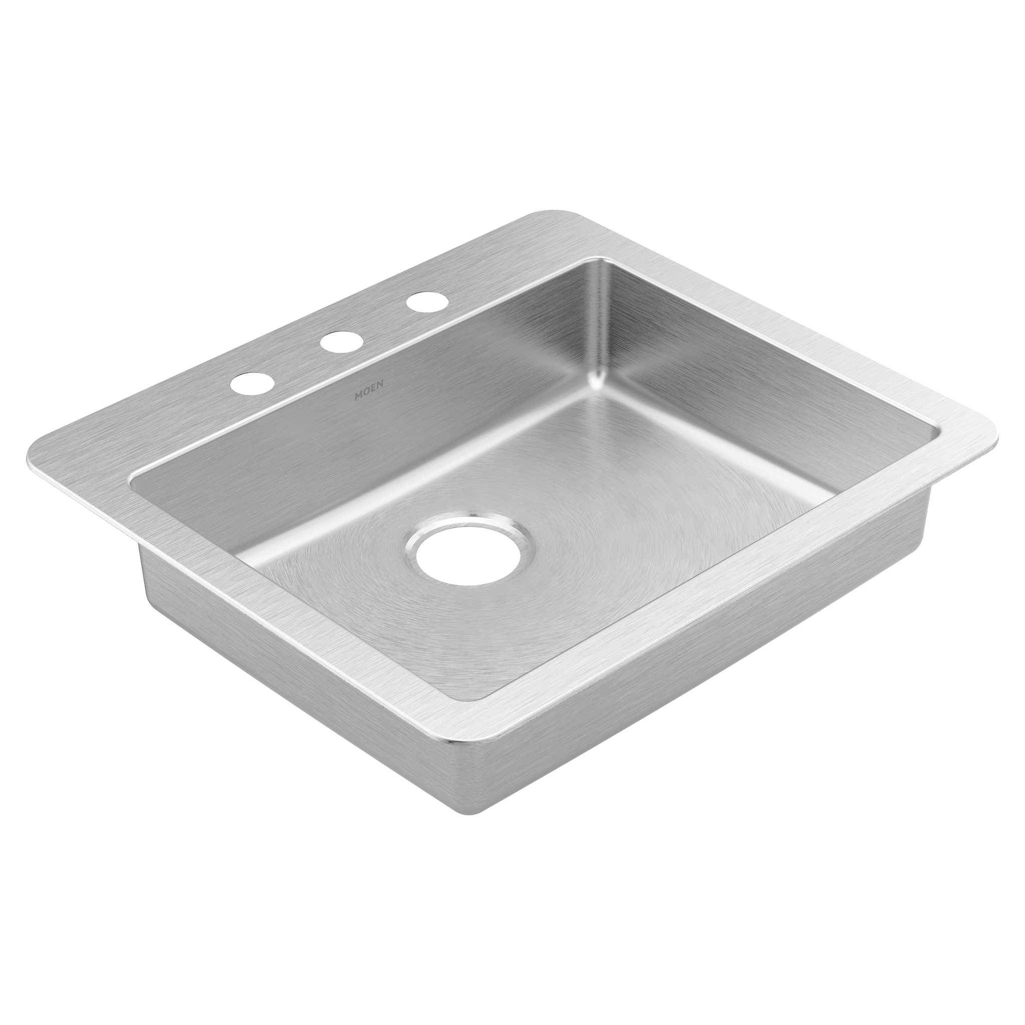 Prep 25 Steel Drop-In Single Bowl Sink