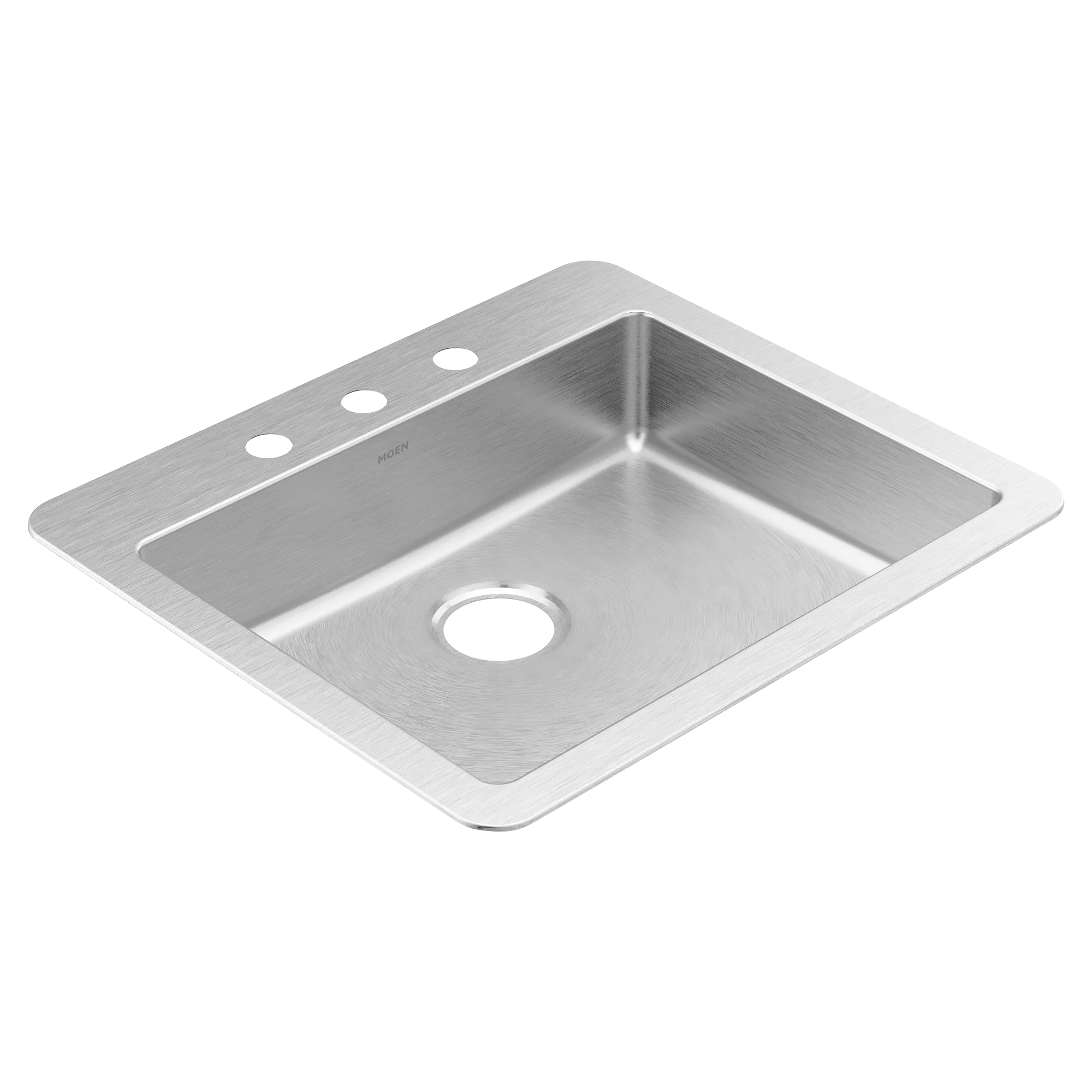 Prep 25 Steel Drop-In Single Bowl Sink - Image 4