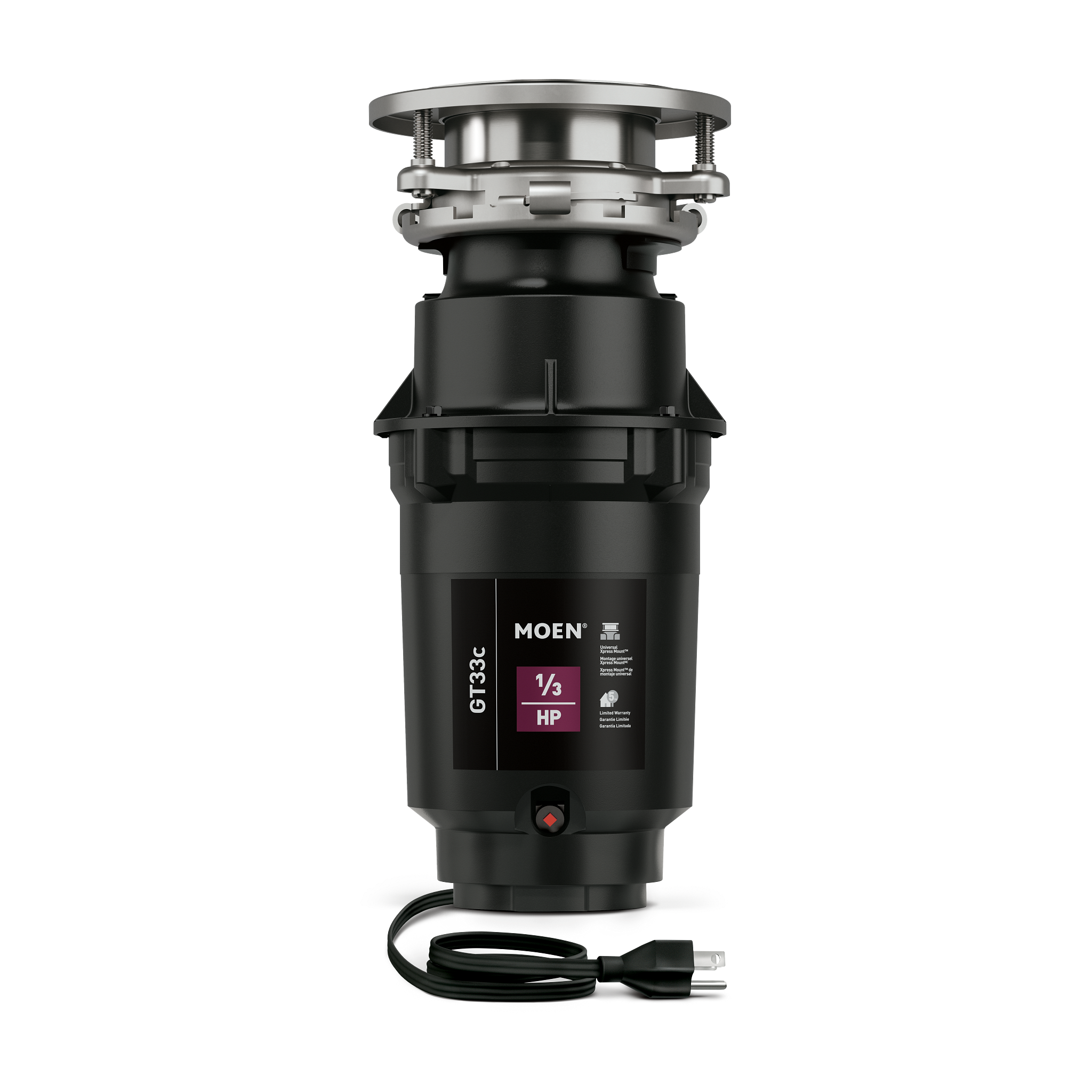 GT Series 1/3 Horsepower Garbage Disposal