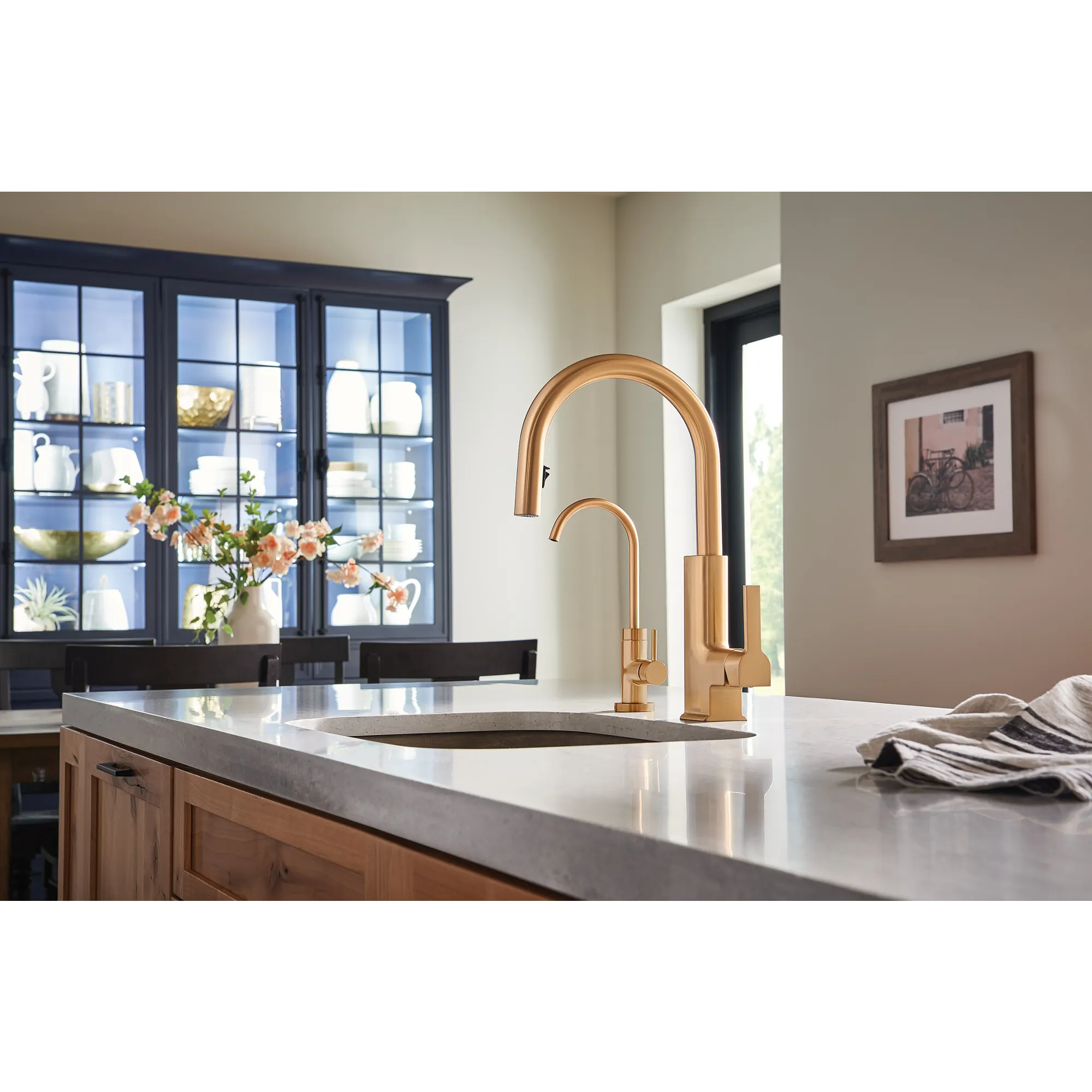 Moen Sip Modern One-Handle High Arc Beverage Faucet - Image 15