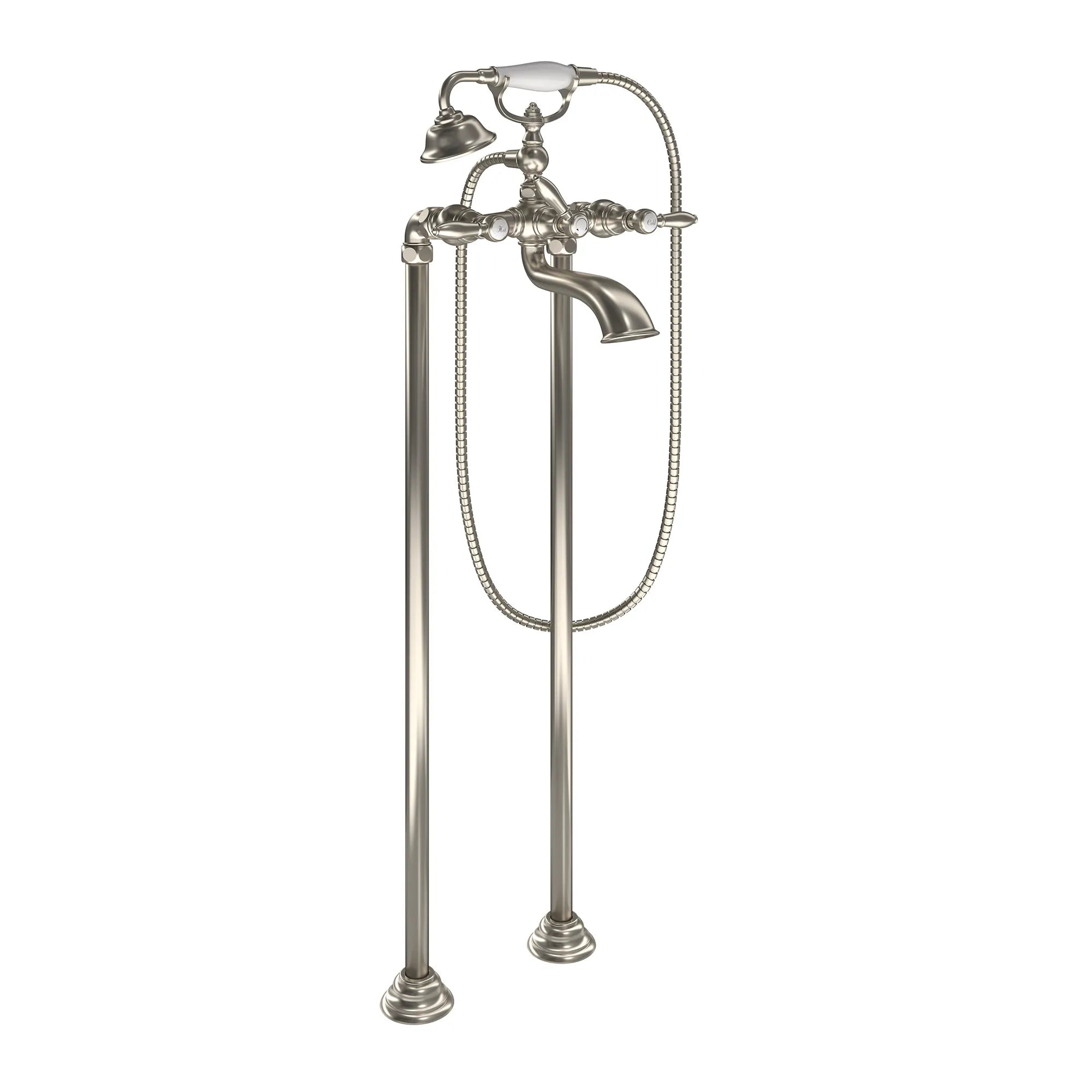 Weymouth Two-Handle Tub Filler Includes Hand Shower - Image 16
