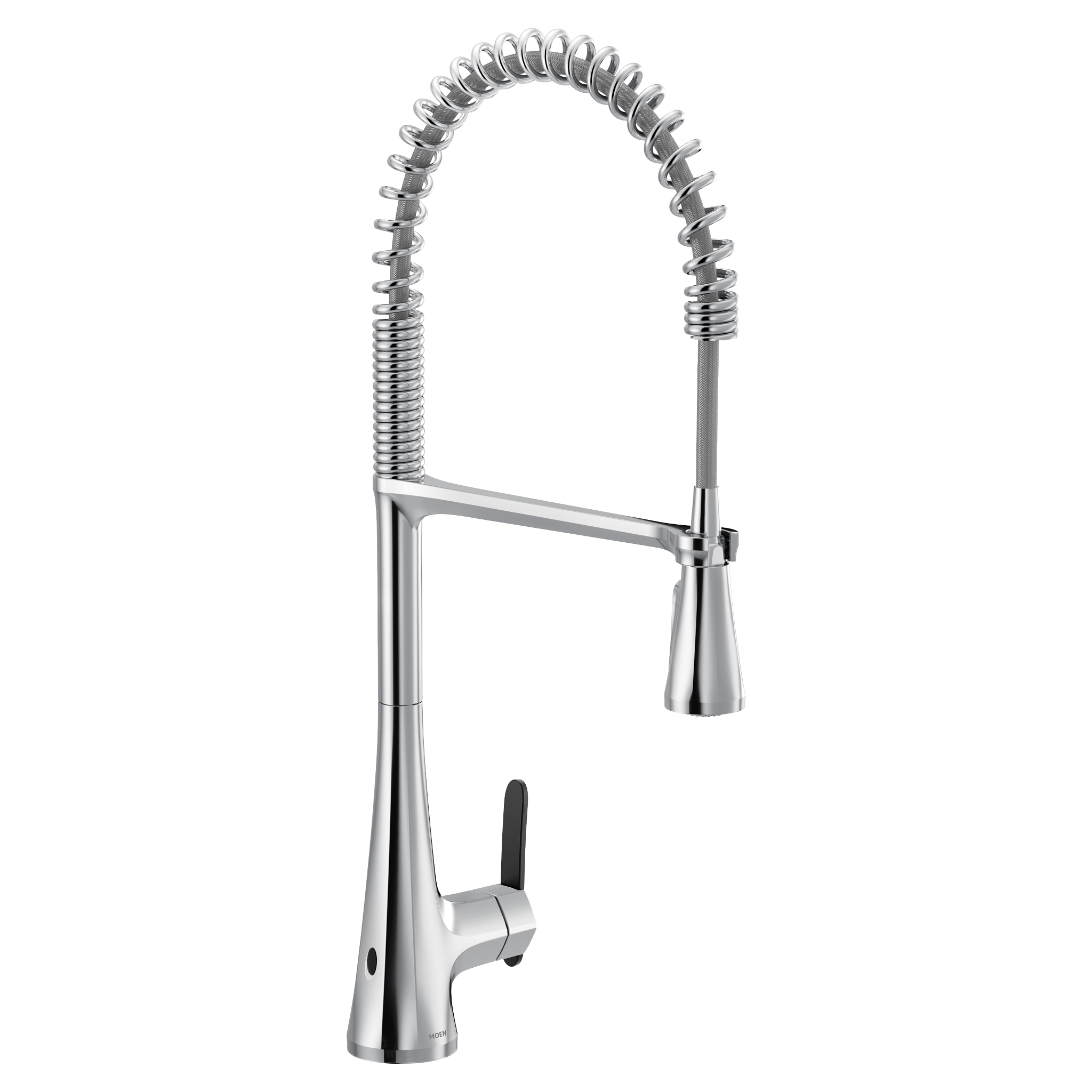Sinema MotionSense Wave Single Sensor One-Handle High Arc Pre-Rinse Spring Pulldown Kitchen Faucet